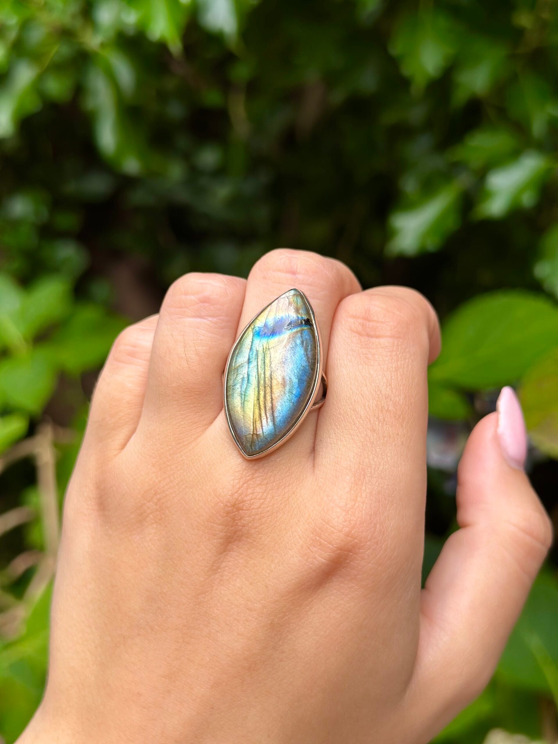 XL Labradorite Ring - Image 2