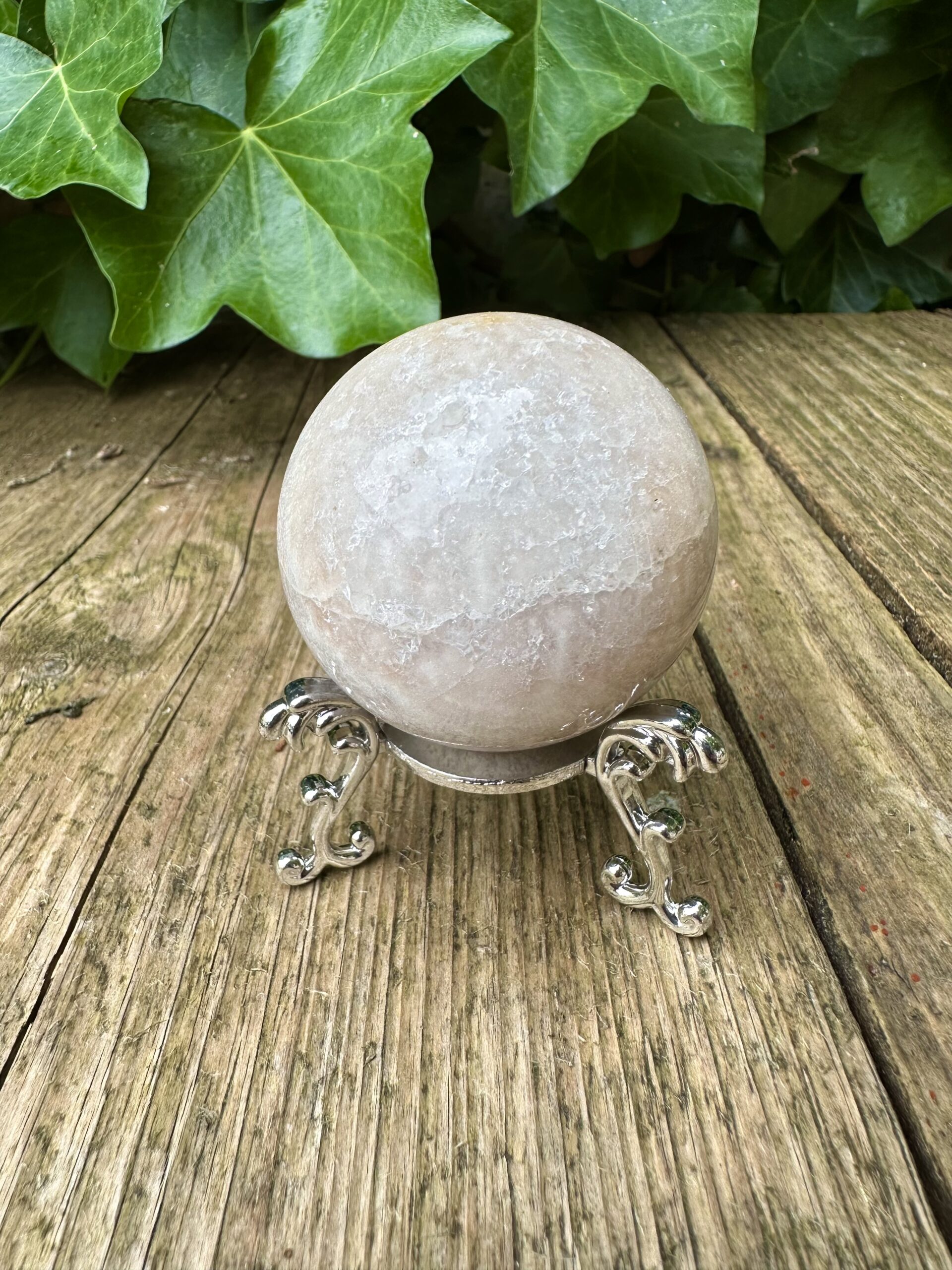 "Asteria" Pink Amethyst Sphere - Image 6