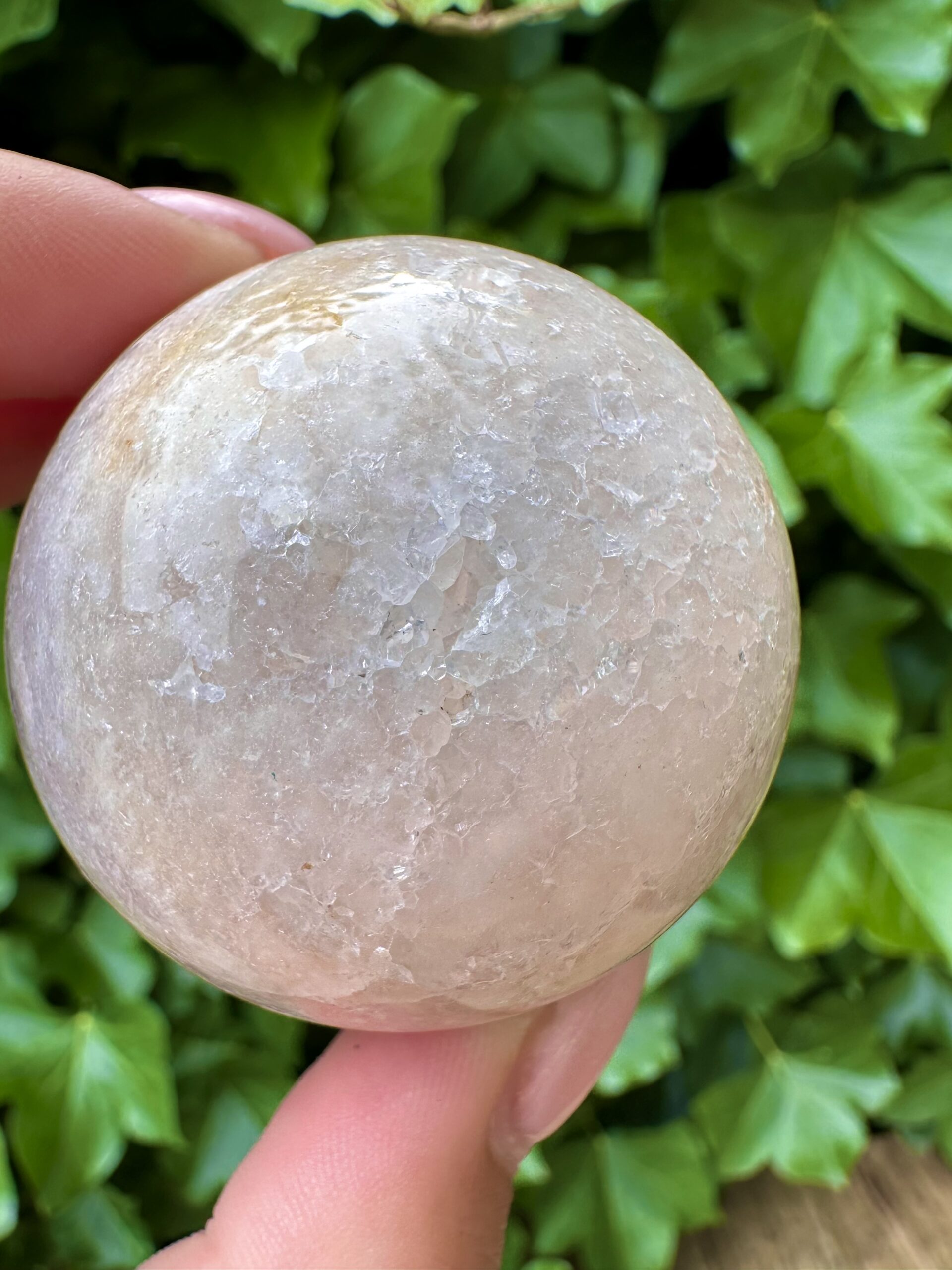 "Asteria" Pink Amethyst Sphere - Image 3