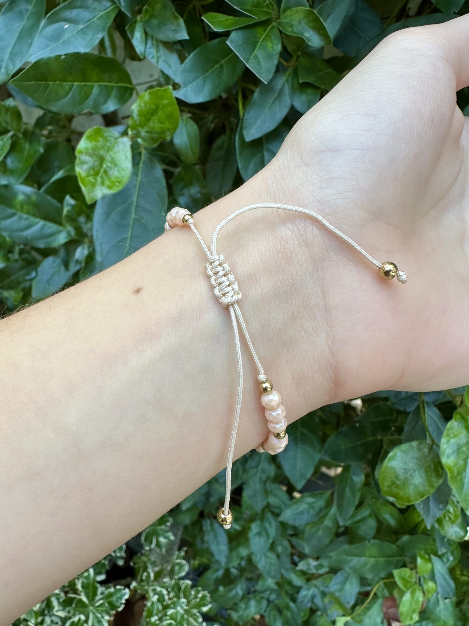 Peach Moonstone Bracelet - Image 4