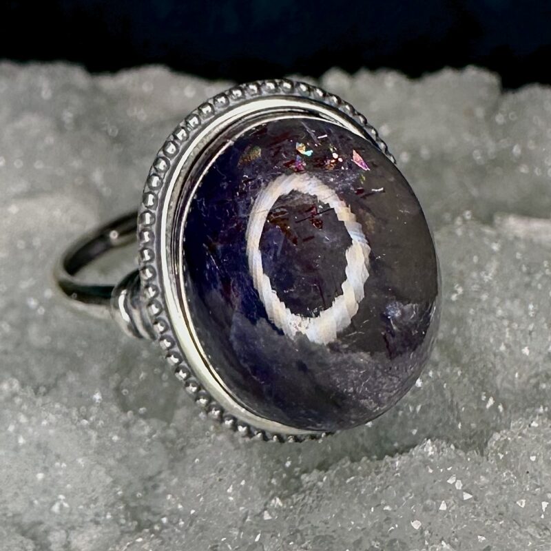 RARE Iolite x Sunstone Ring 1