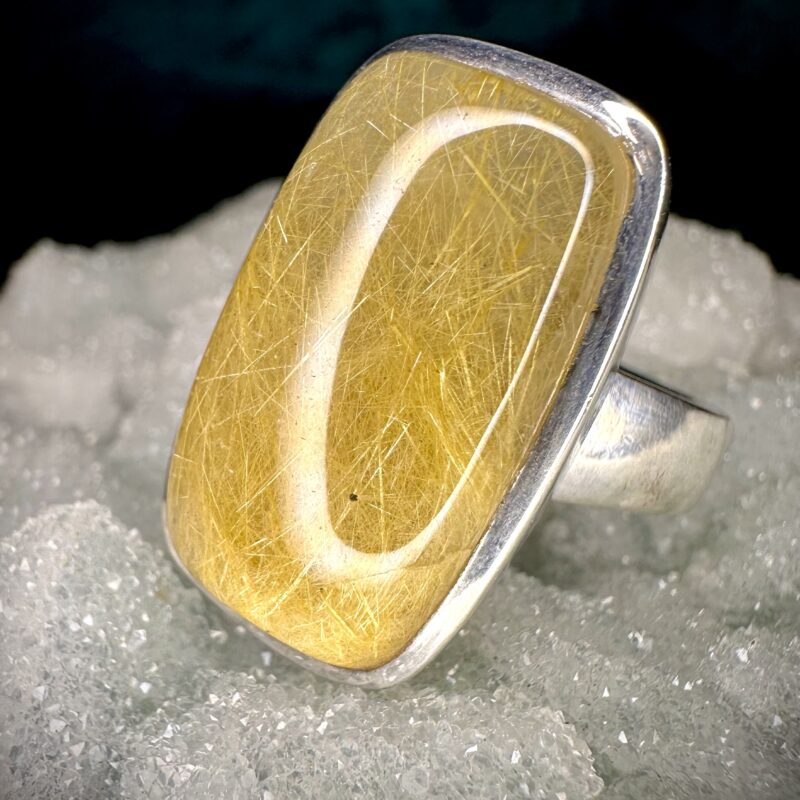 Golden Rutile Ring STARBORN