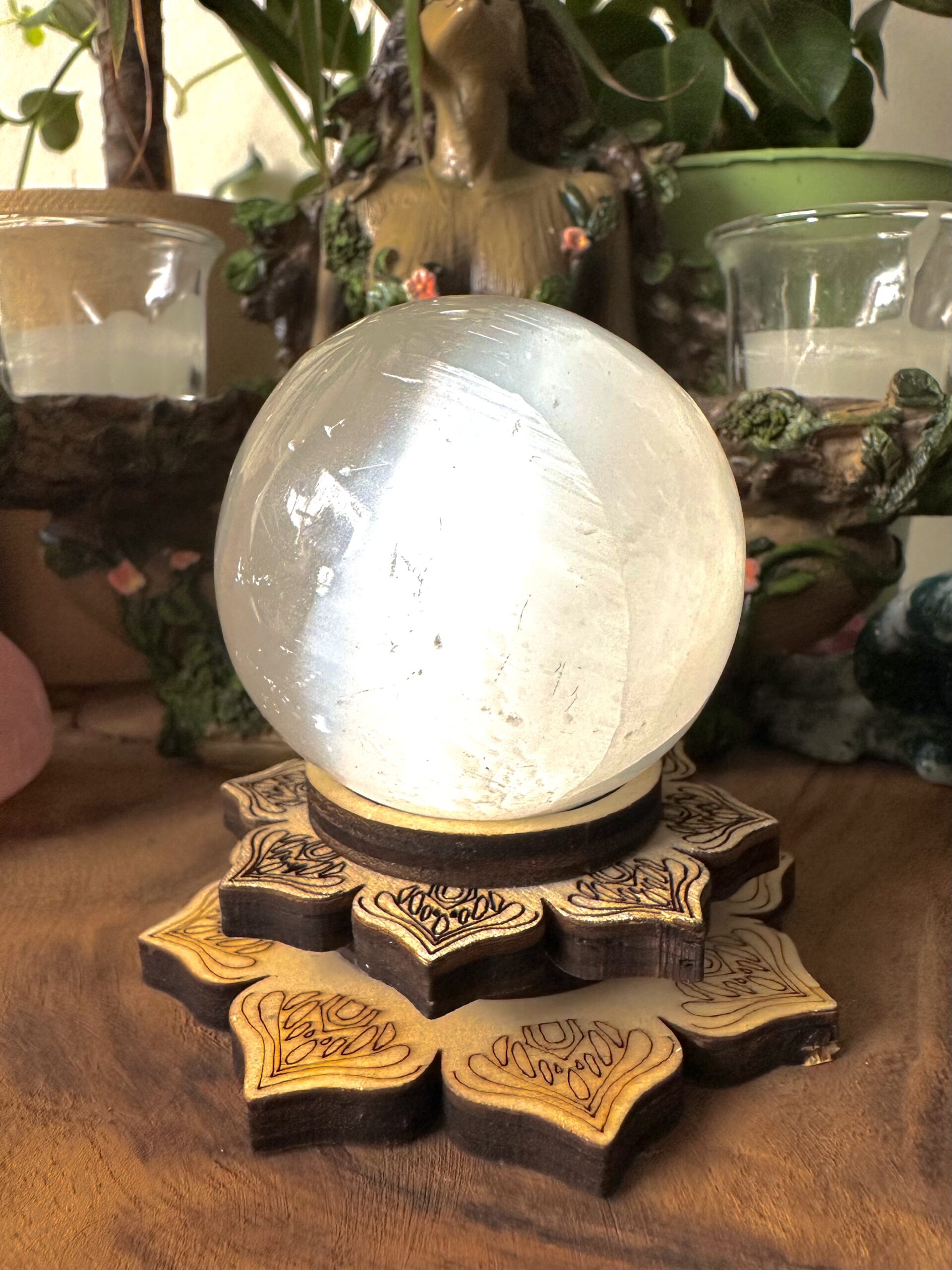 Selenite Sphere