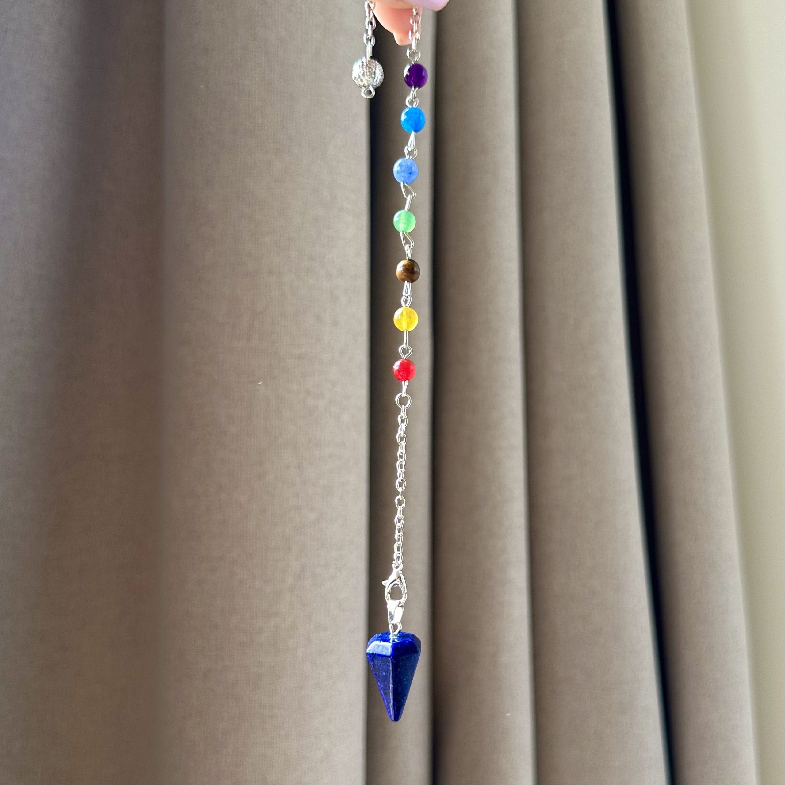 Lapis Lazuli Chakra Pendulum - Image 3