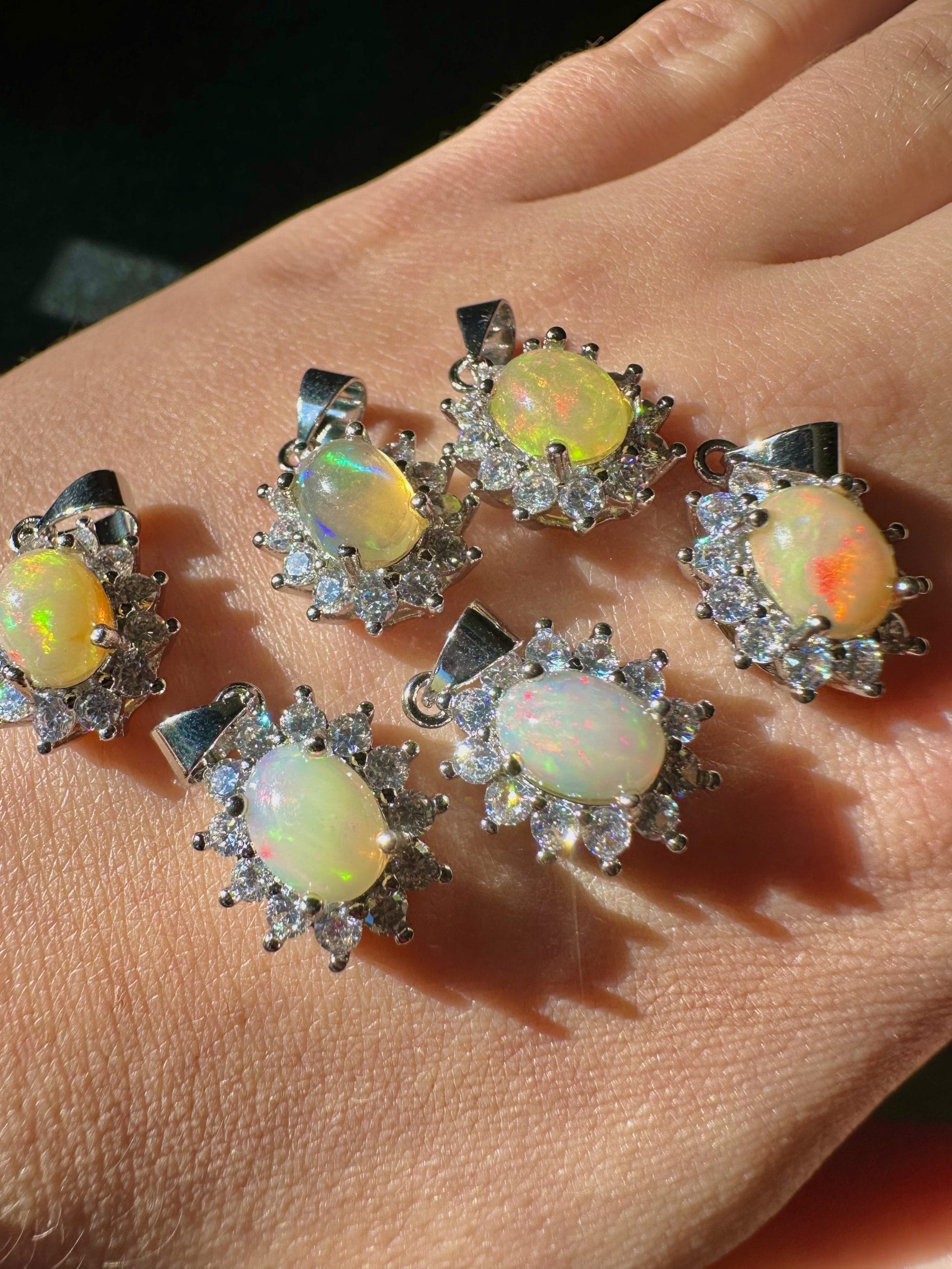Daisy Opal Pendant - Image 4