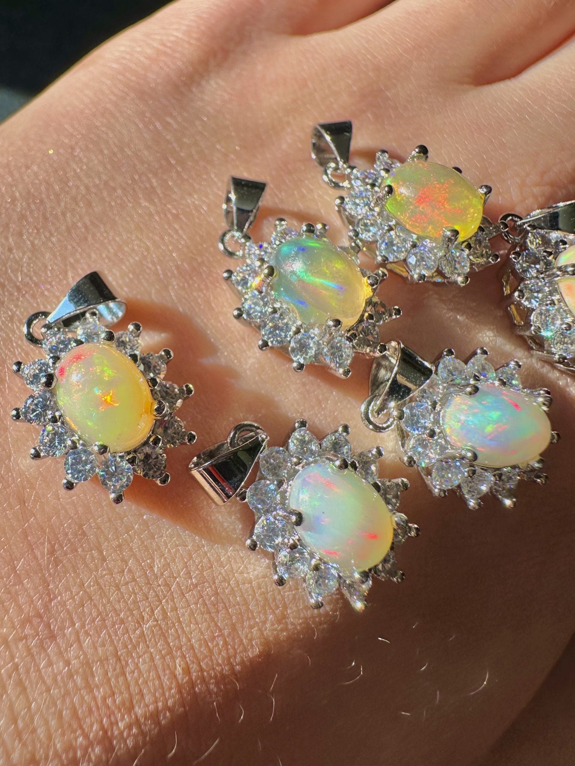 Daisy Opal Pendant - Image 3