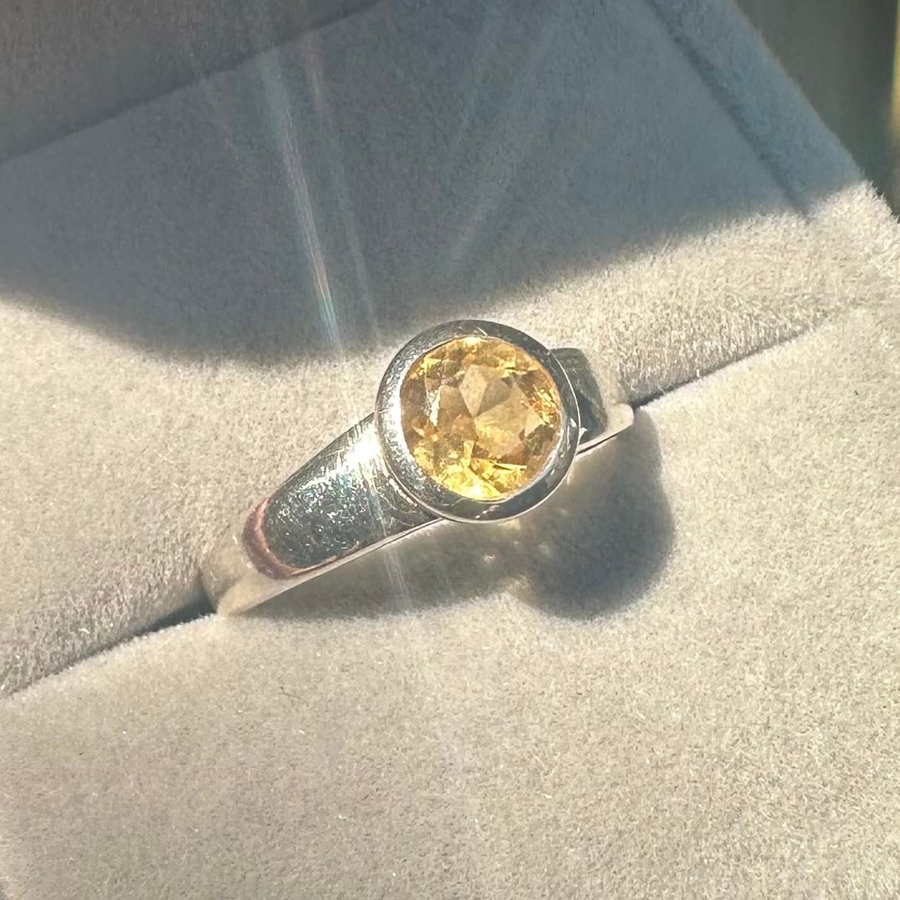 Citrine Ring 7
