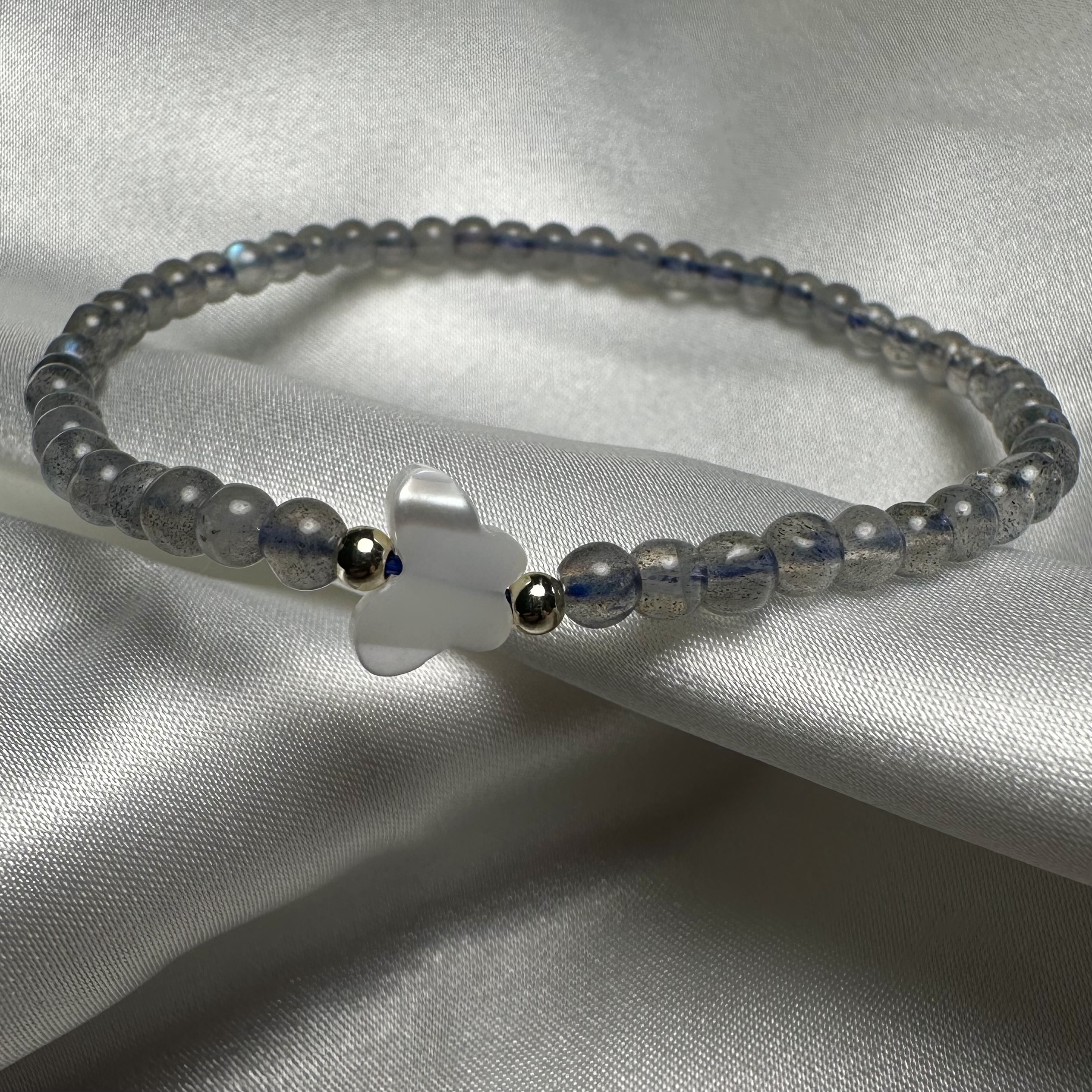 💙 Reiki Charged Labradorite Bracelet "Butterfly" 💙 - Image 2