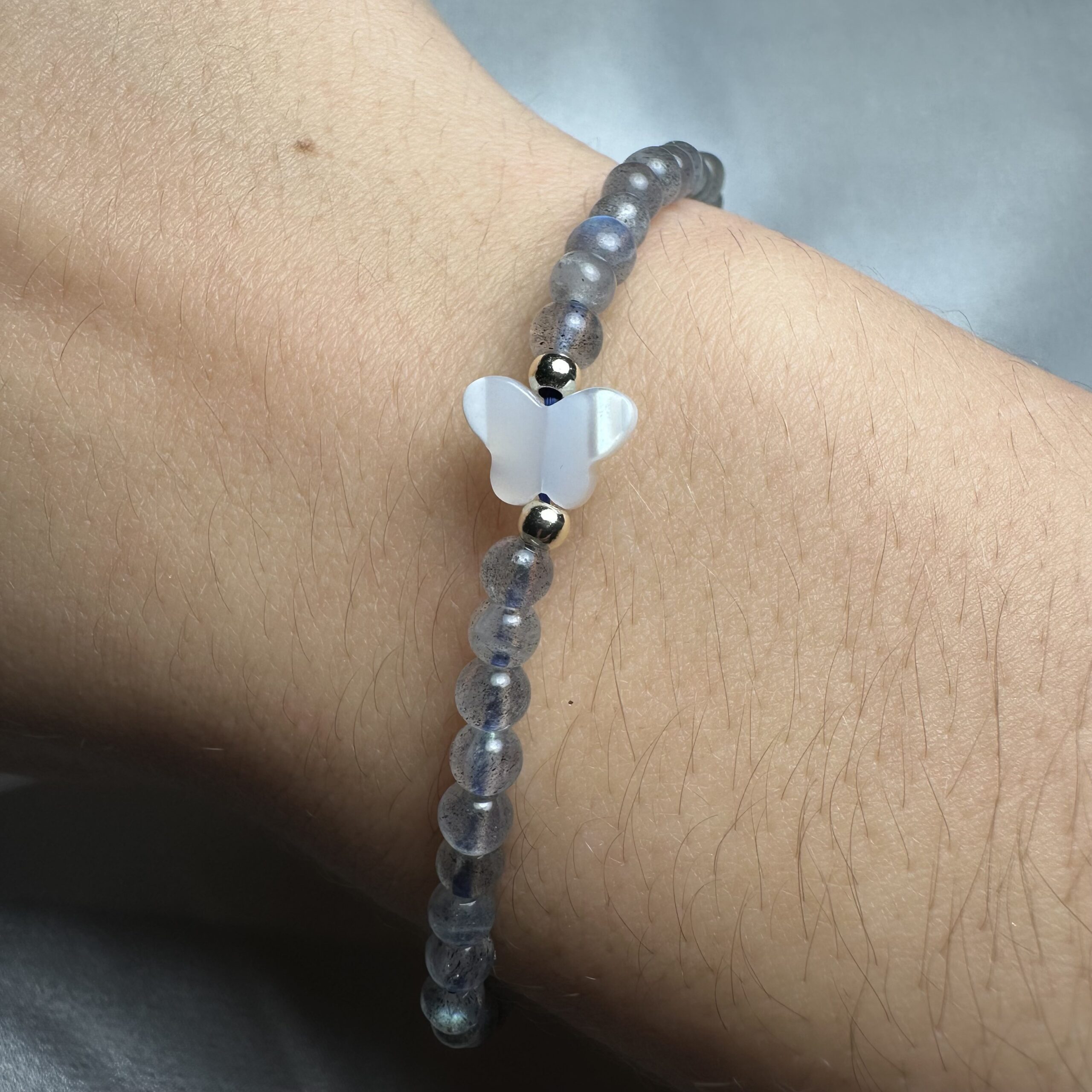 💙 Reiki Charged Labradorite Bracelet "Butterfly" 💙