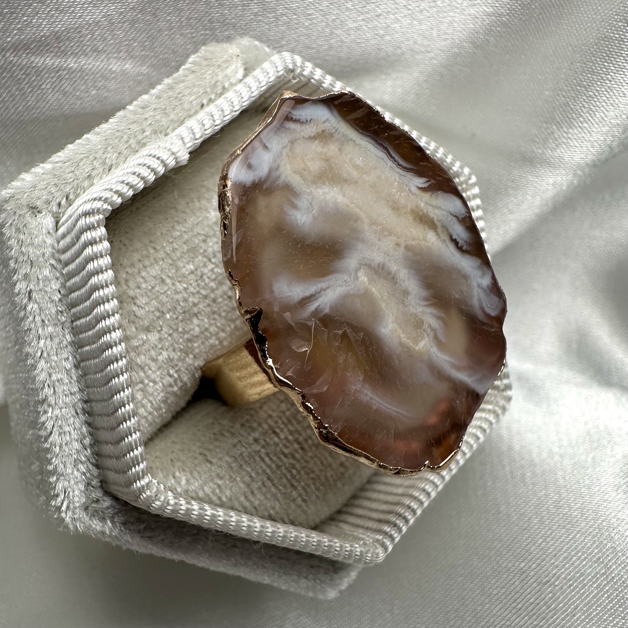 XL Agate Ring 6