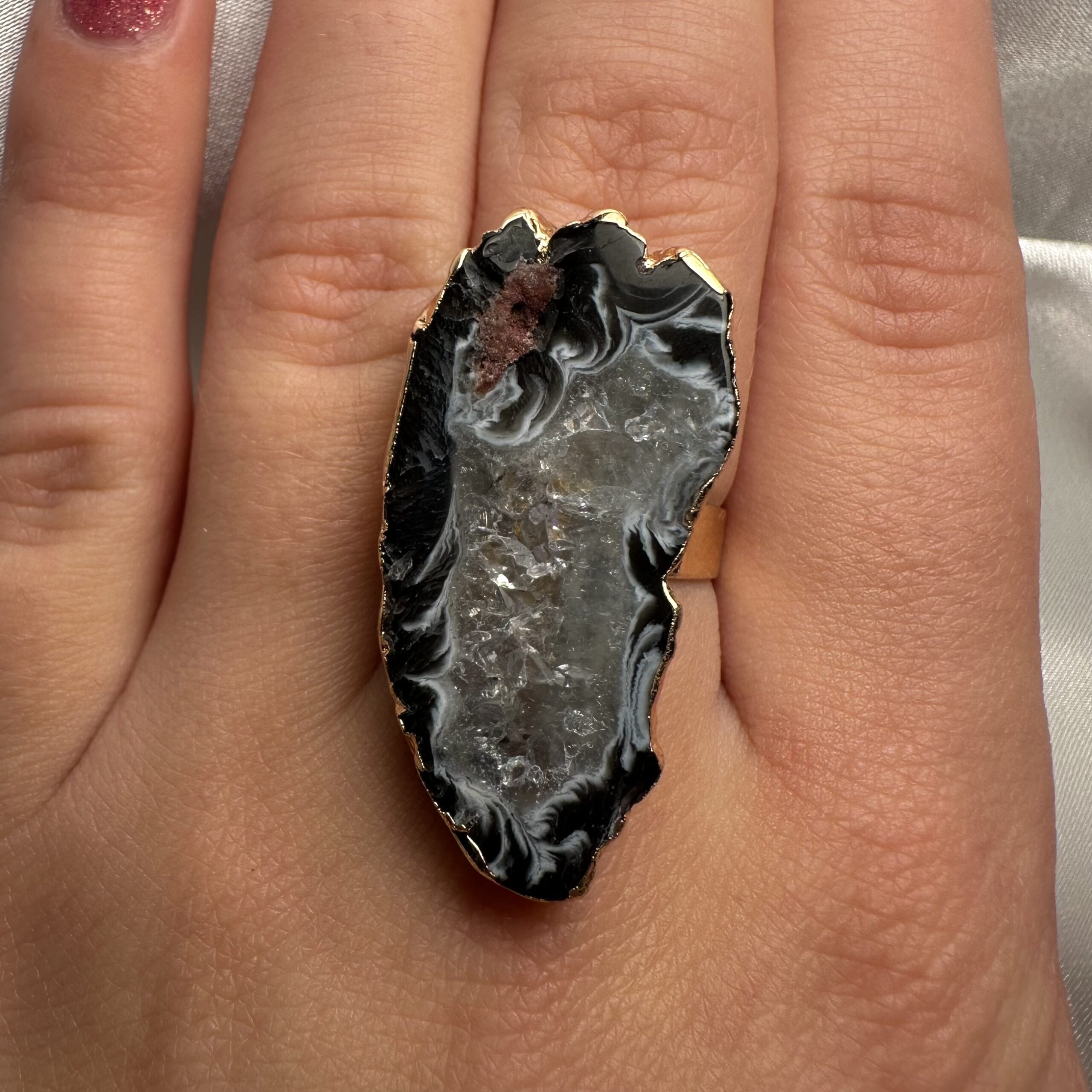 XL Agate Ring 9 - Image 3