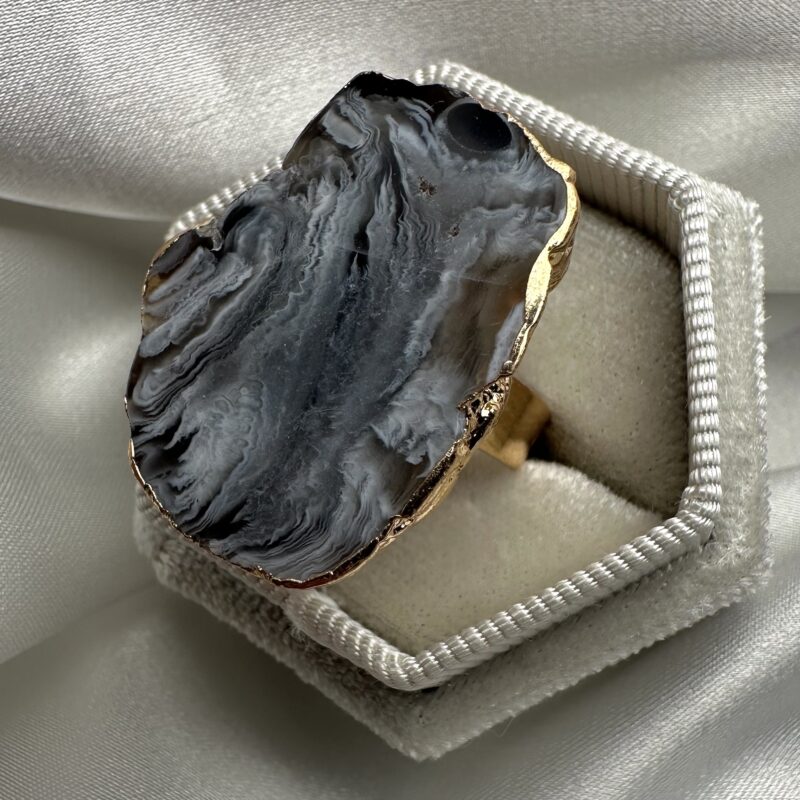 XL Agate Ring 11
