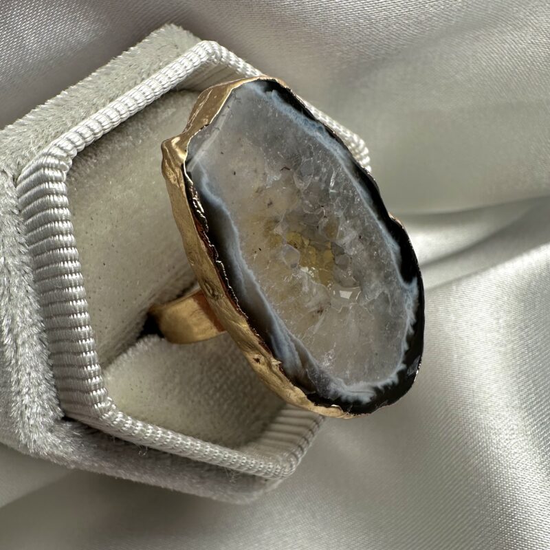 XL Agate Ring 10