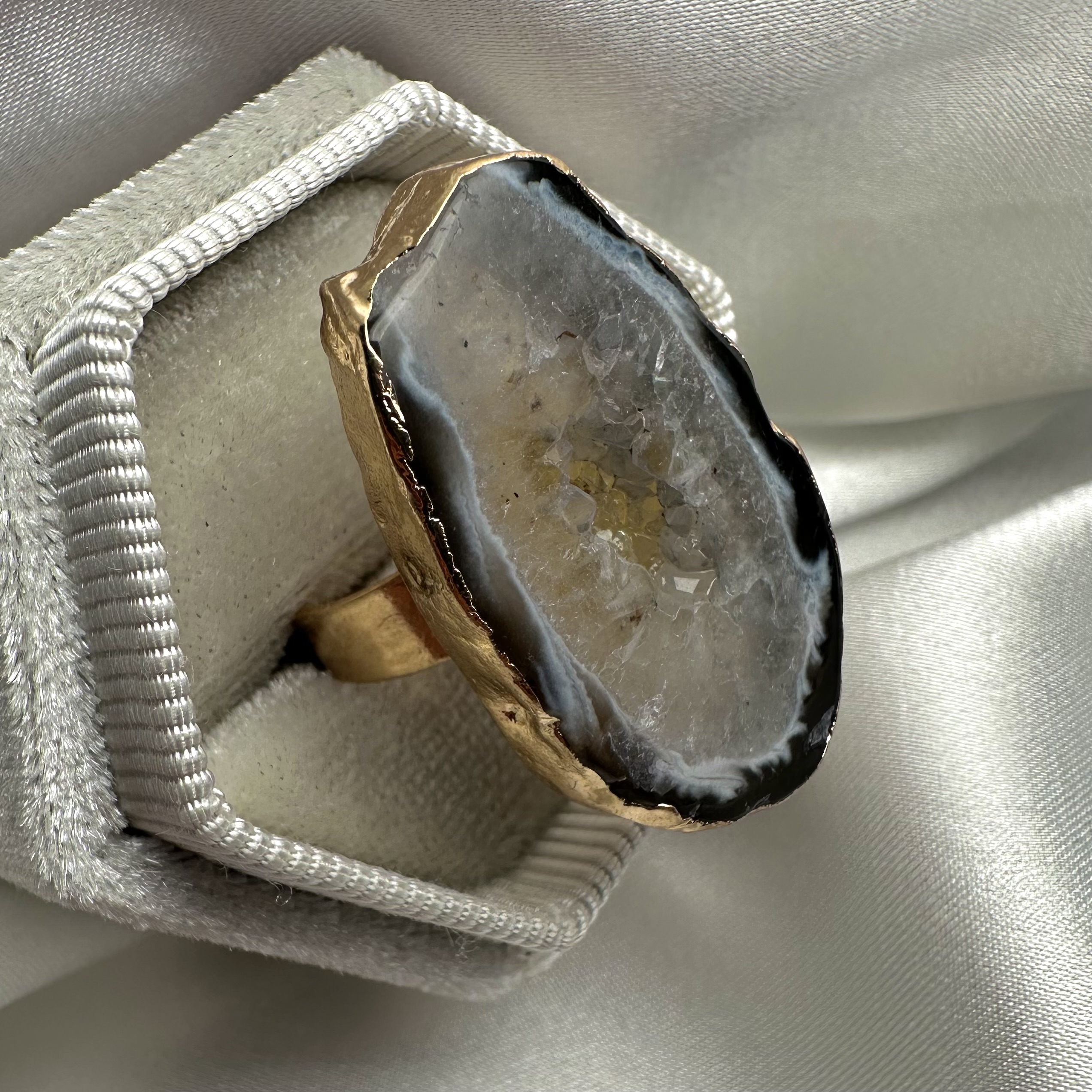 XL Agate Ring 10