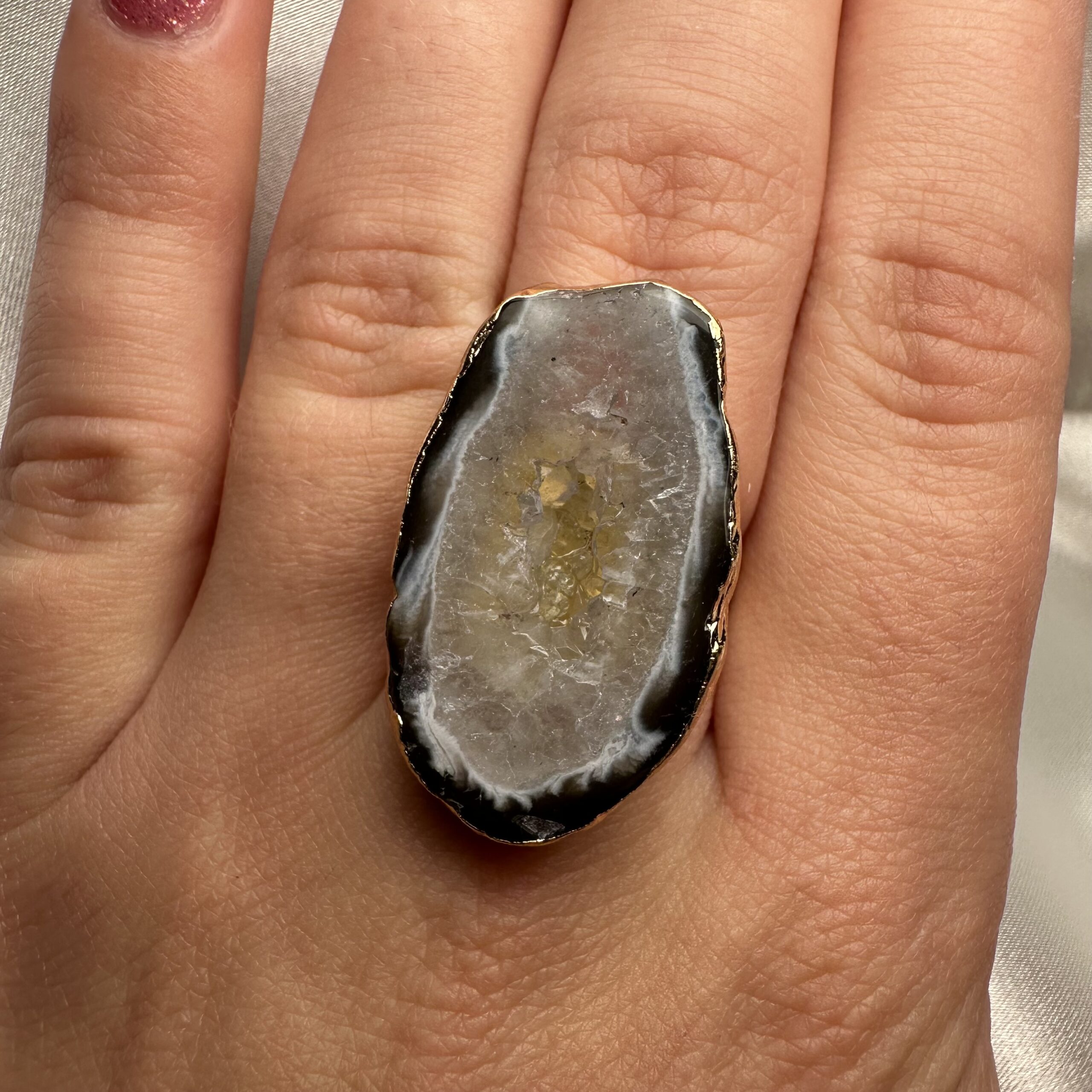 XL Agate Ring 10 - Image 3