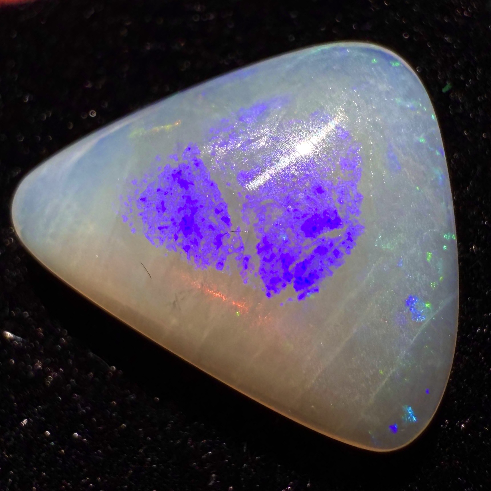 Purple Flame Opal