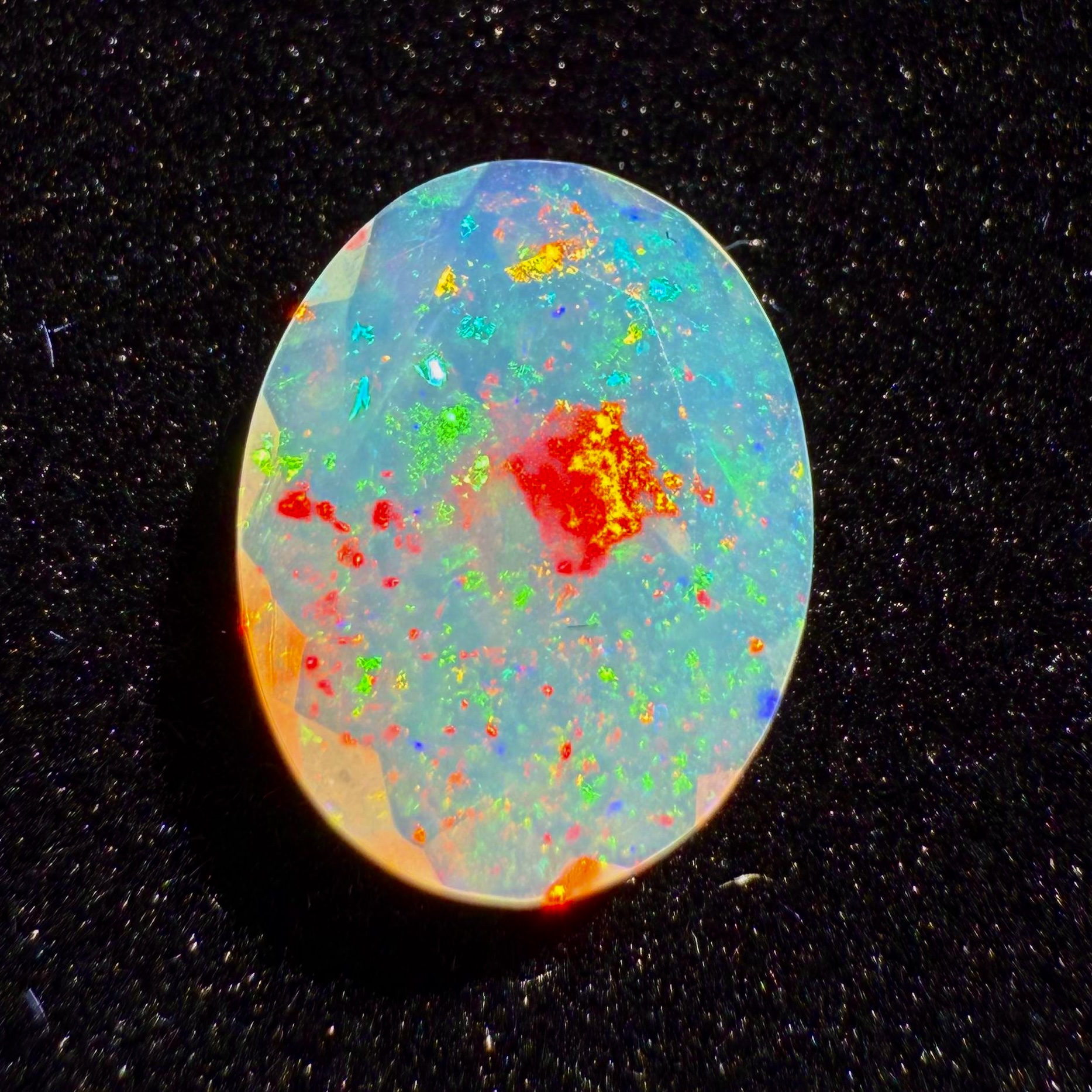 Magical Faceted Opal