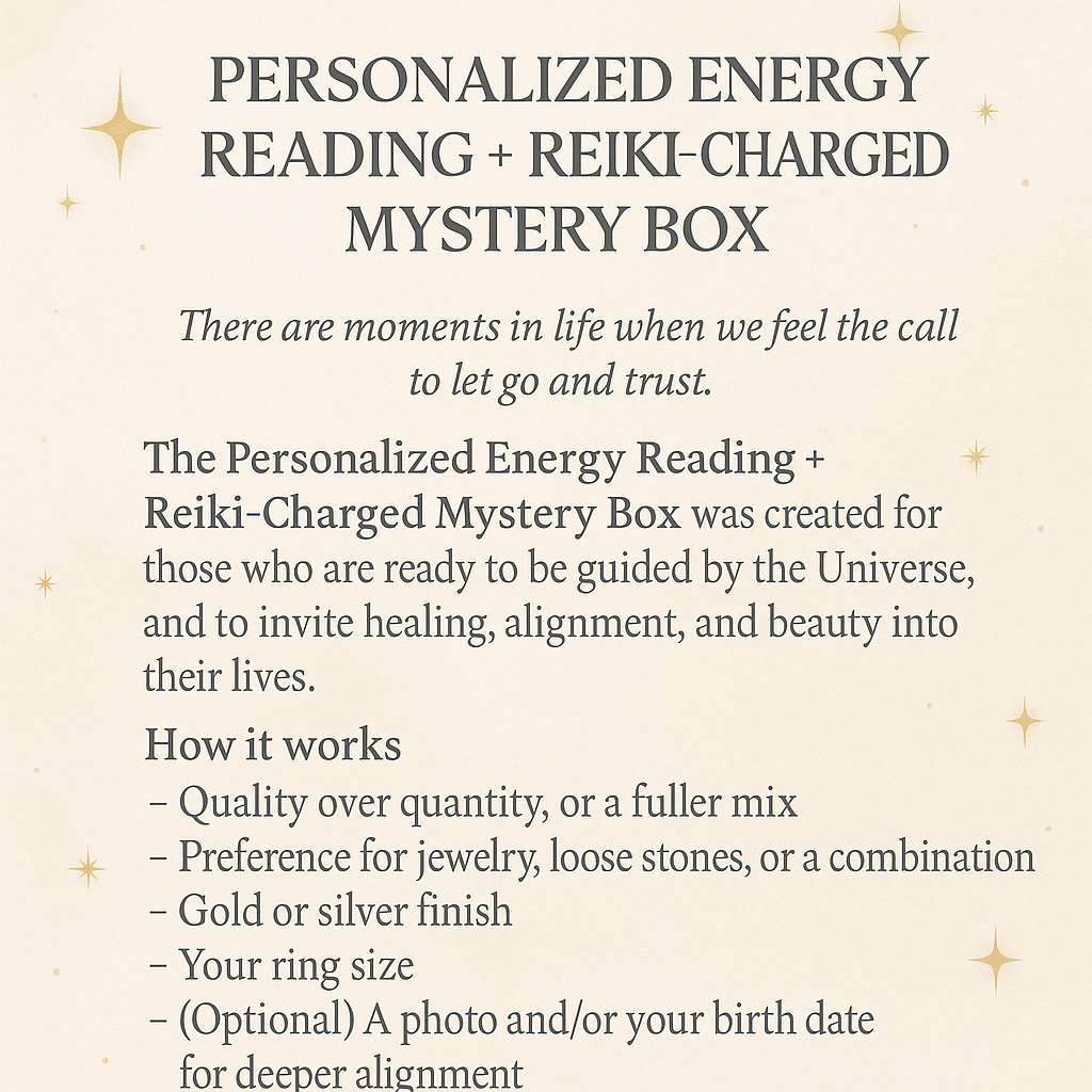 Personalised Mystery Box & Tarot Reading! - Image 2