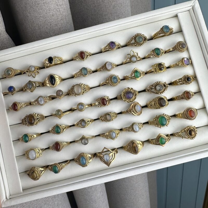 Mystery Gemstone Ring - Size 8