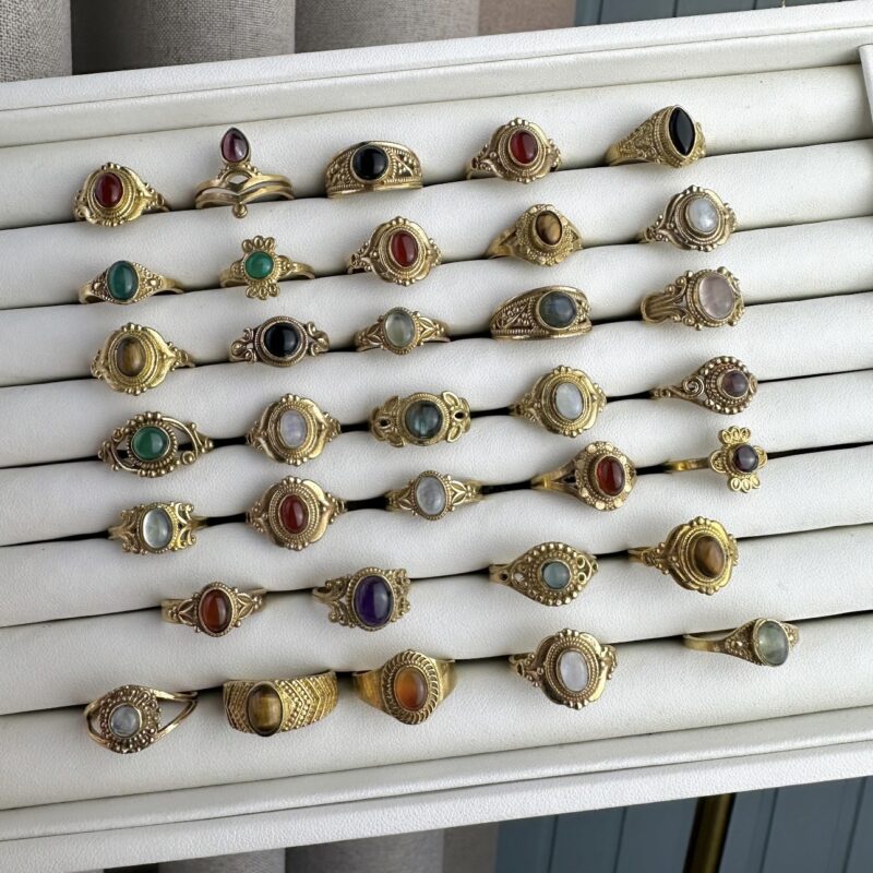 Mystery Gemstone Ring - Size 7 to 7.5