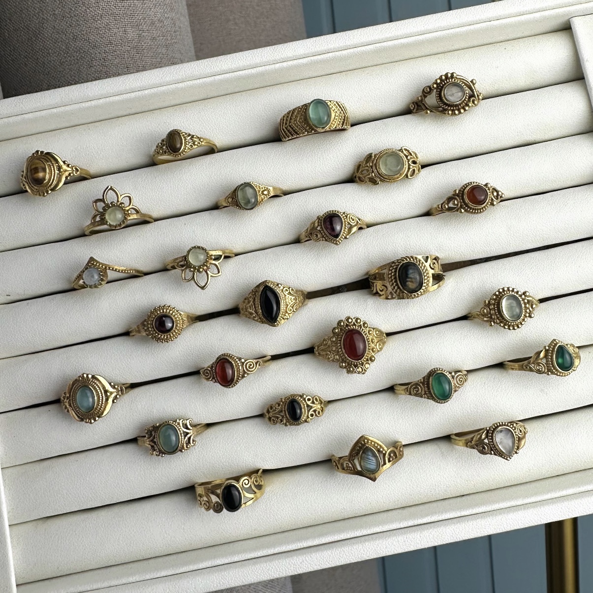 Mystery Gemstone Ring - Size 8 - Image 2