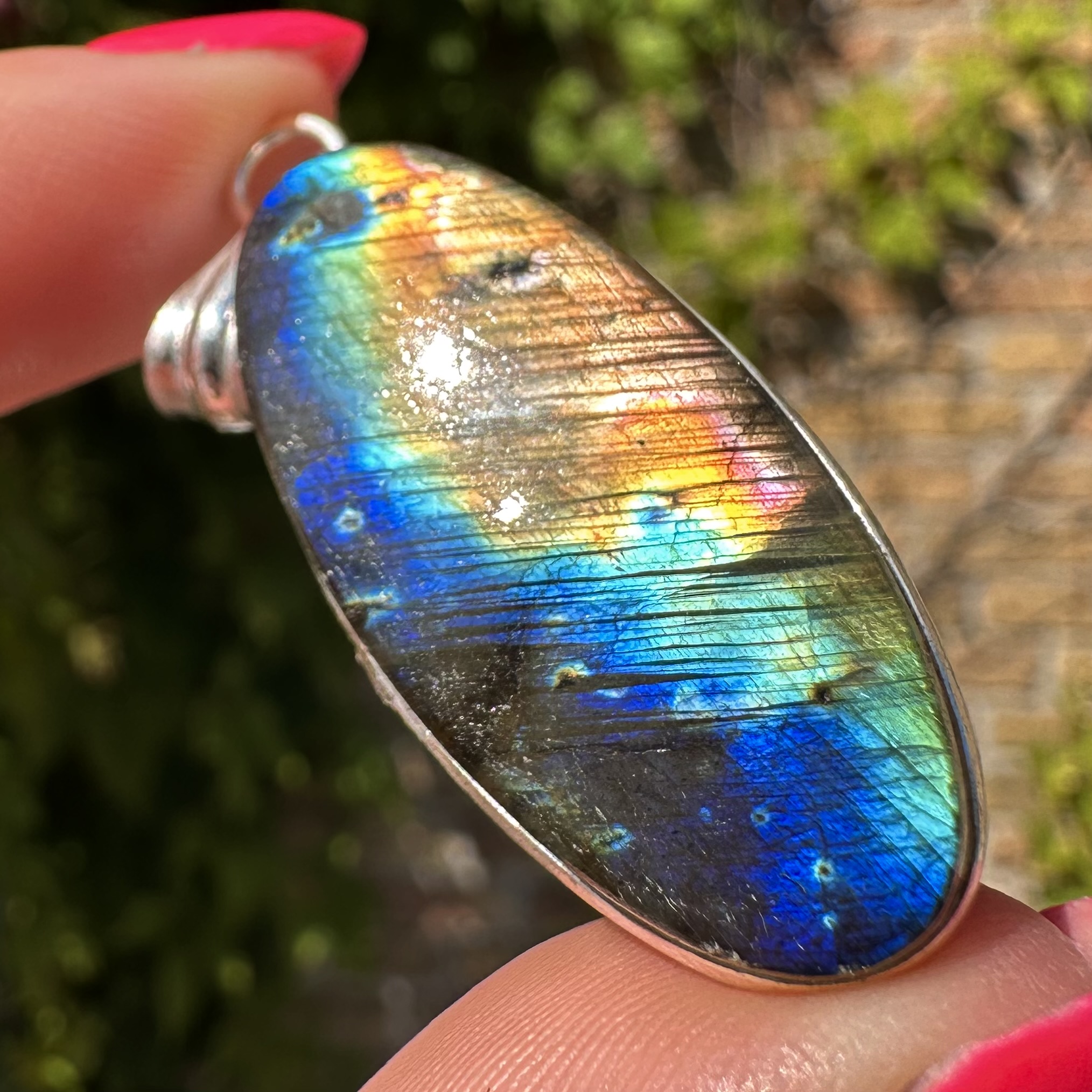 Labradorite Pendant Silver #2