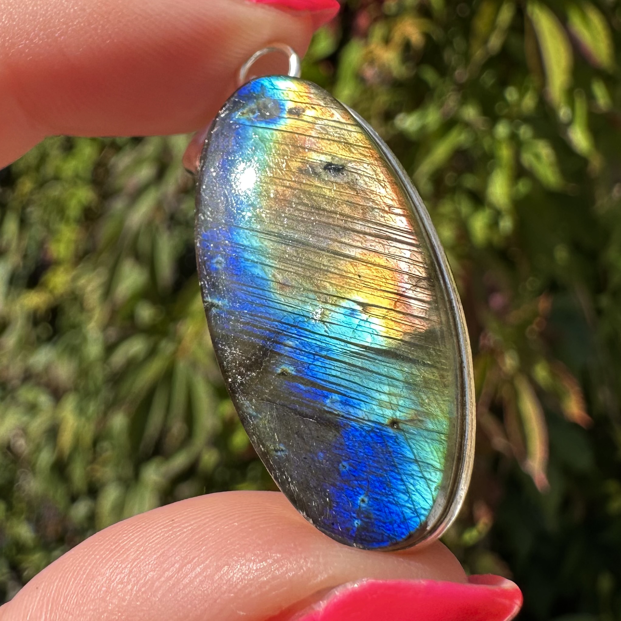 Labradorite Pendant Silver #2 - Image 5