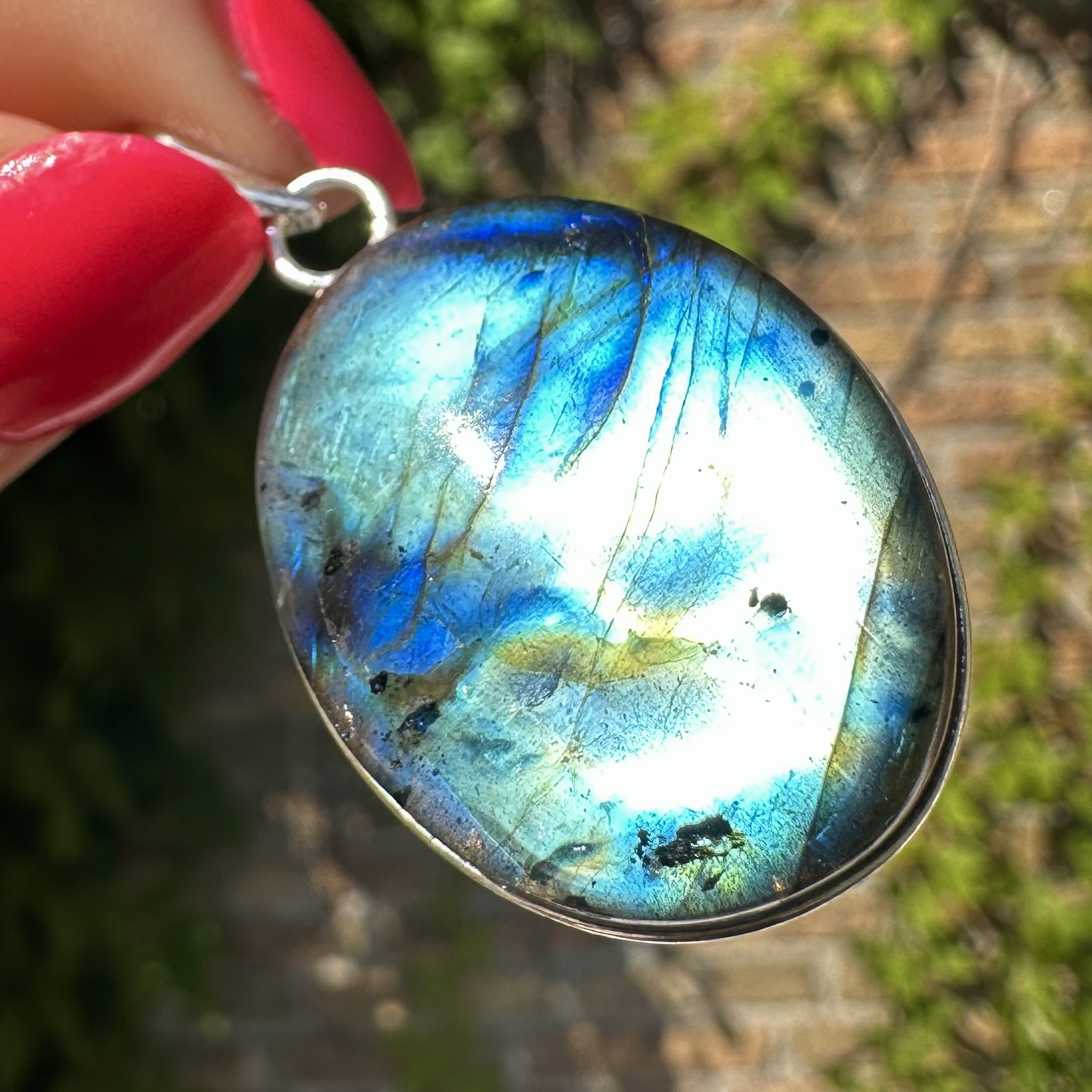 Labradorite Pendant Silver #7 - Image 4