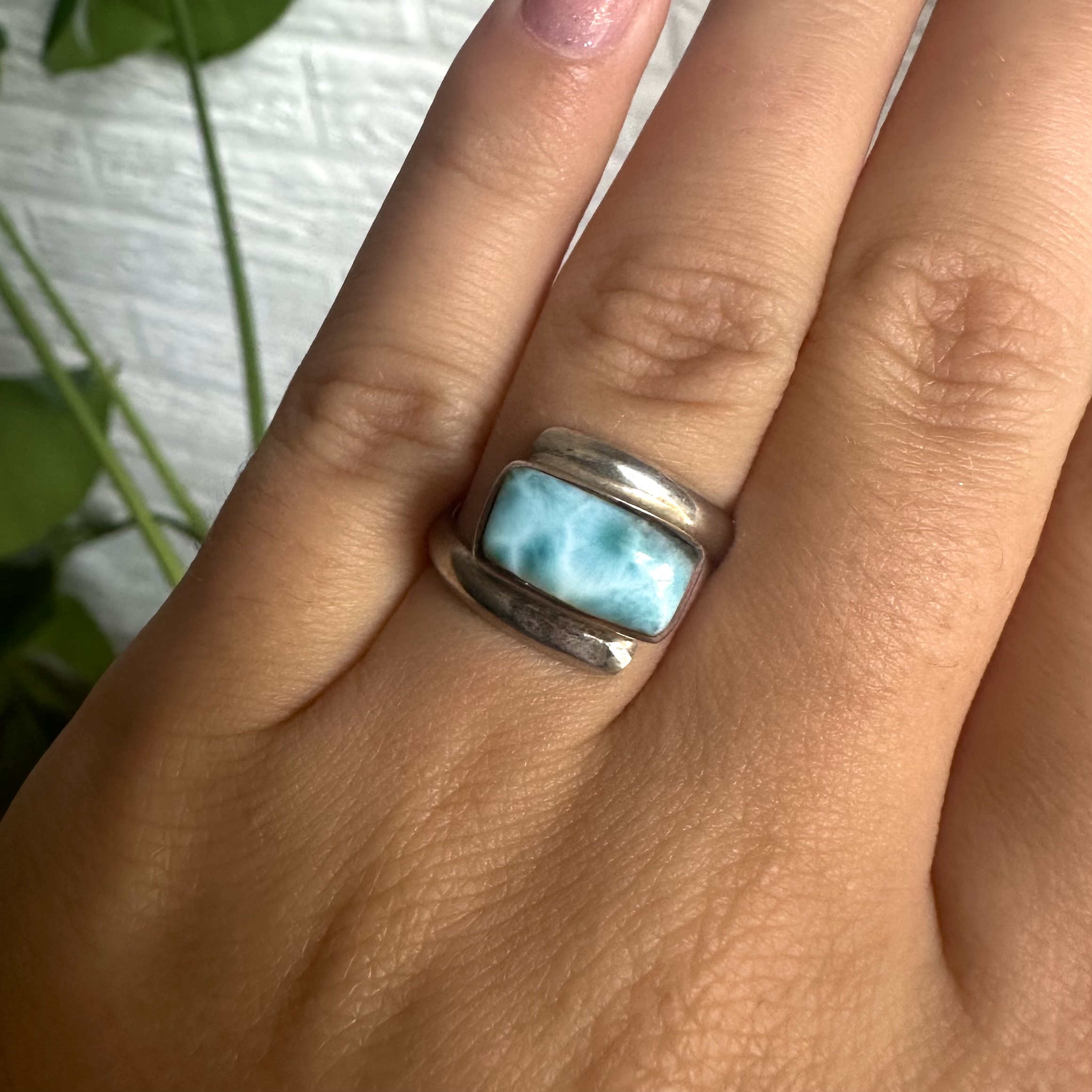 Elegant Larimar Ring - Image 3