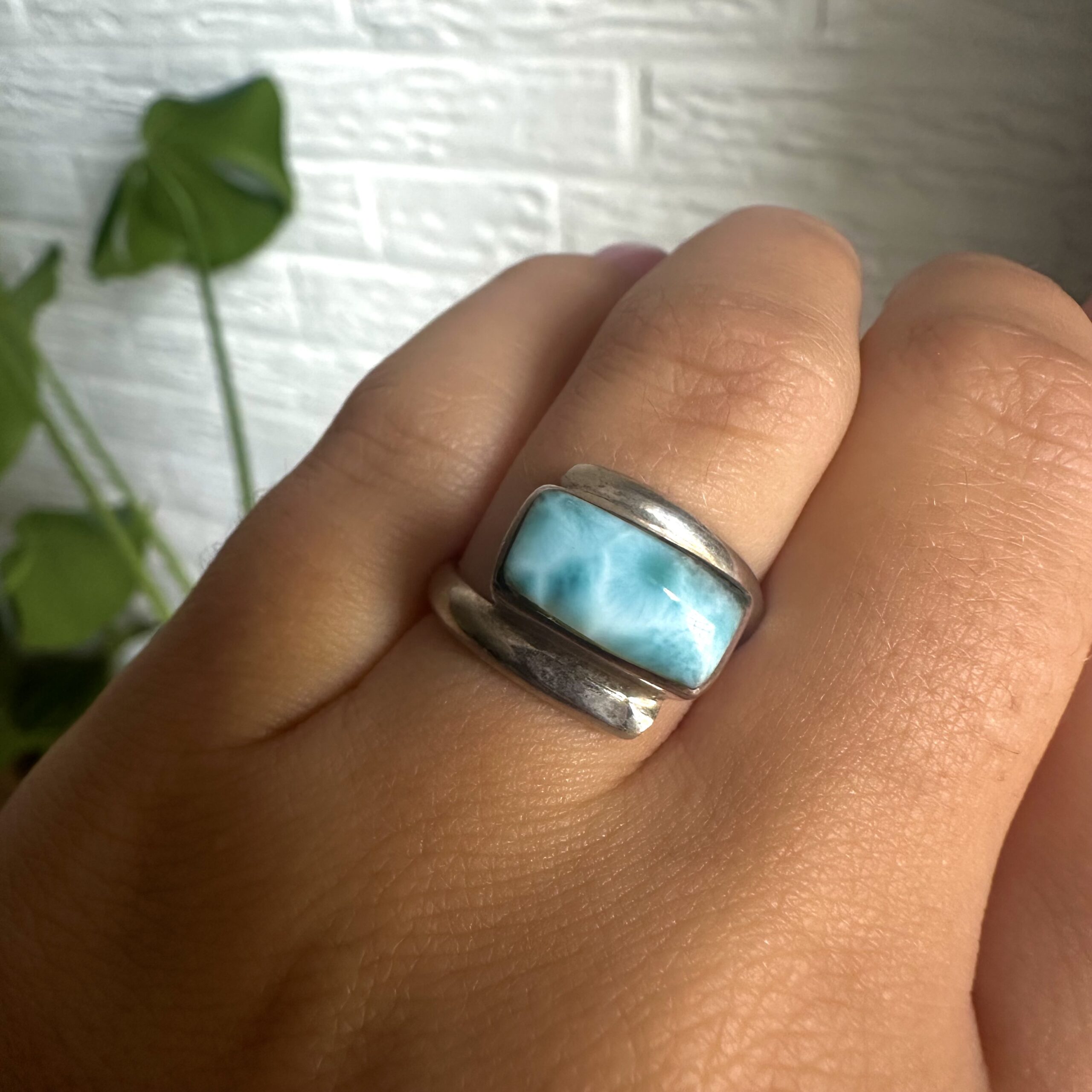 Elegant Larimar Ring - Image 2