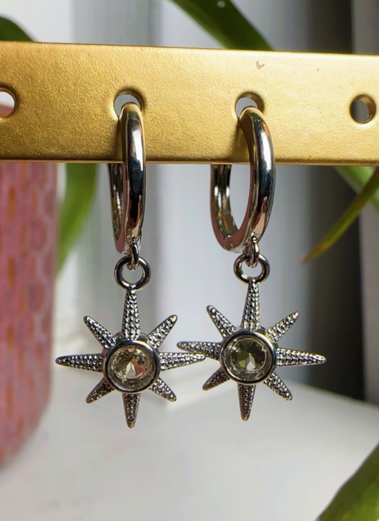 Starlight Citrine Earrings
