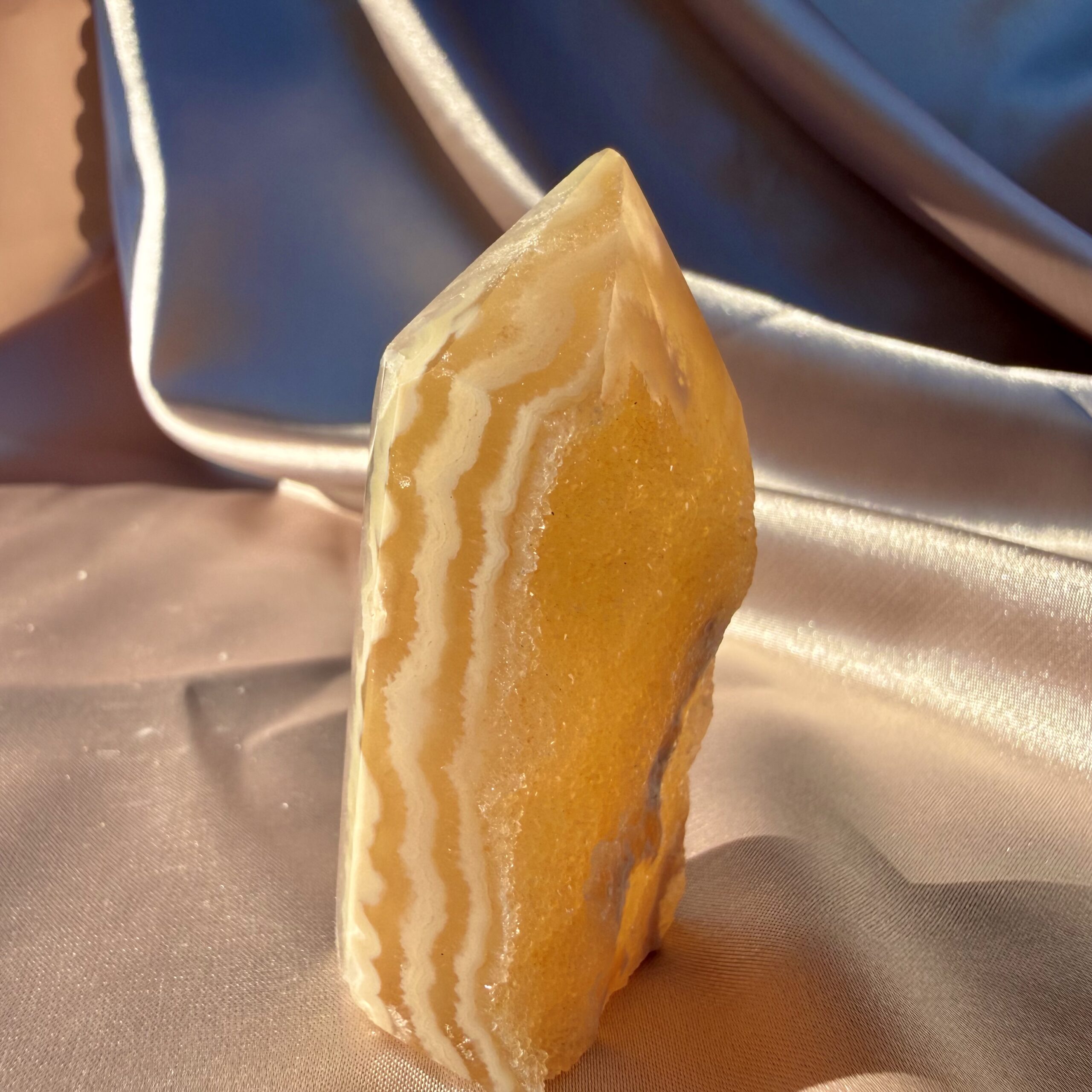 Druzy Agate Tower Vanilla Ice cream