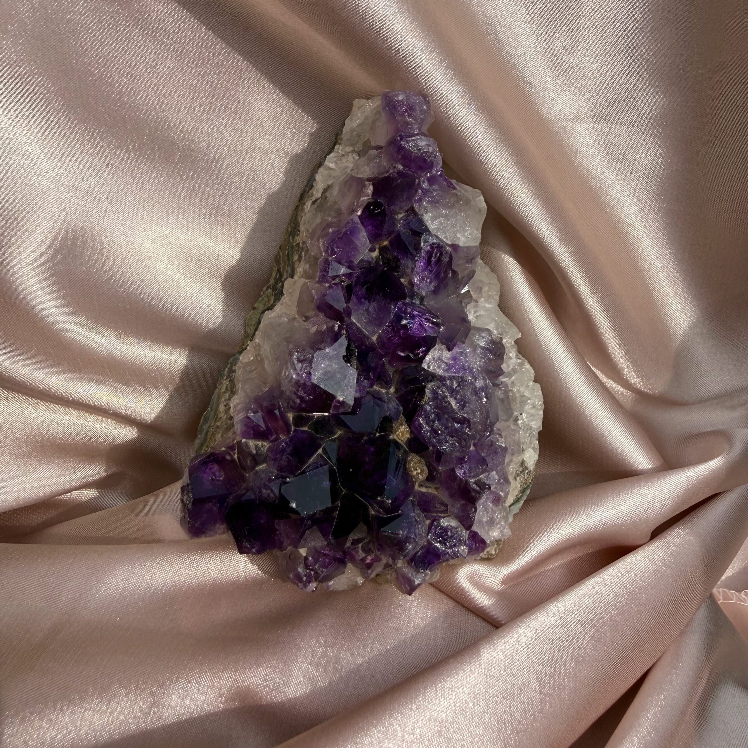 Deep Purple Uruguay Amethyst Cluster