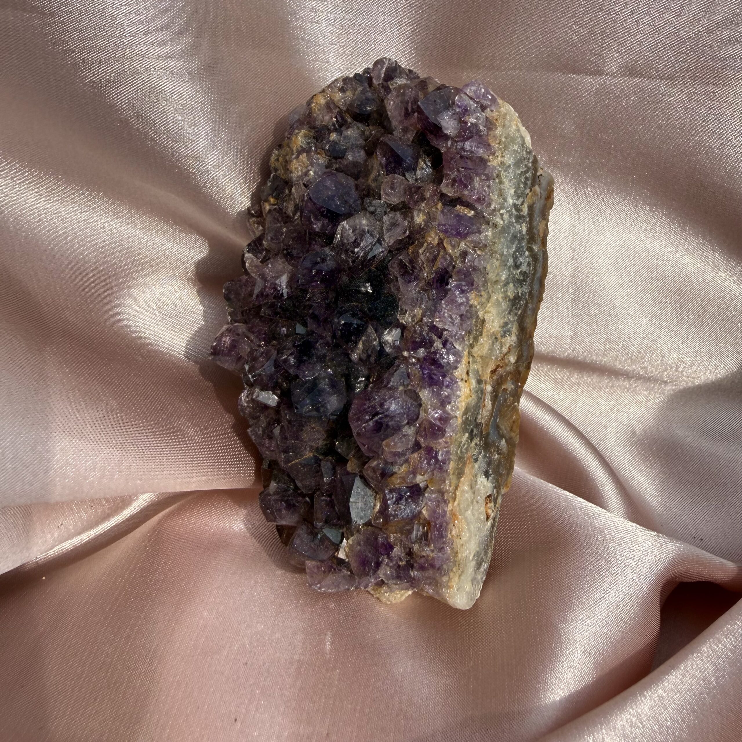 Deep Purple Uruguay Amethyst Cluster