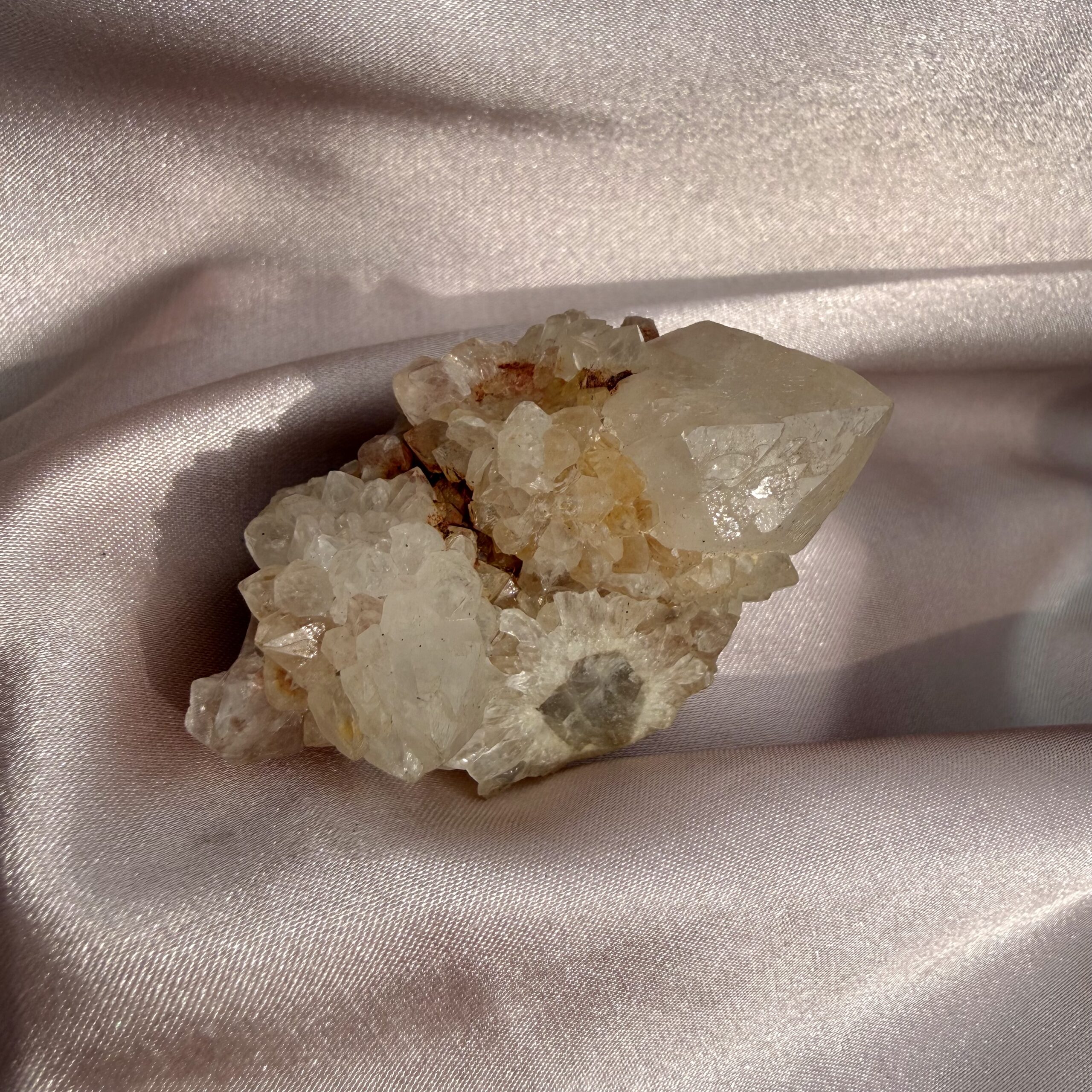 Golden Healer Spirit Quartz Cluster