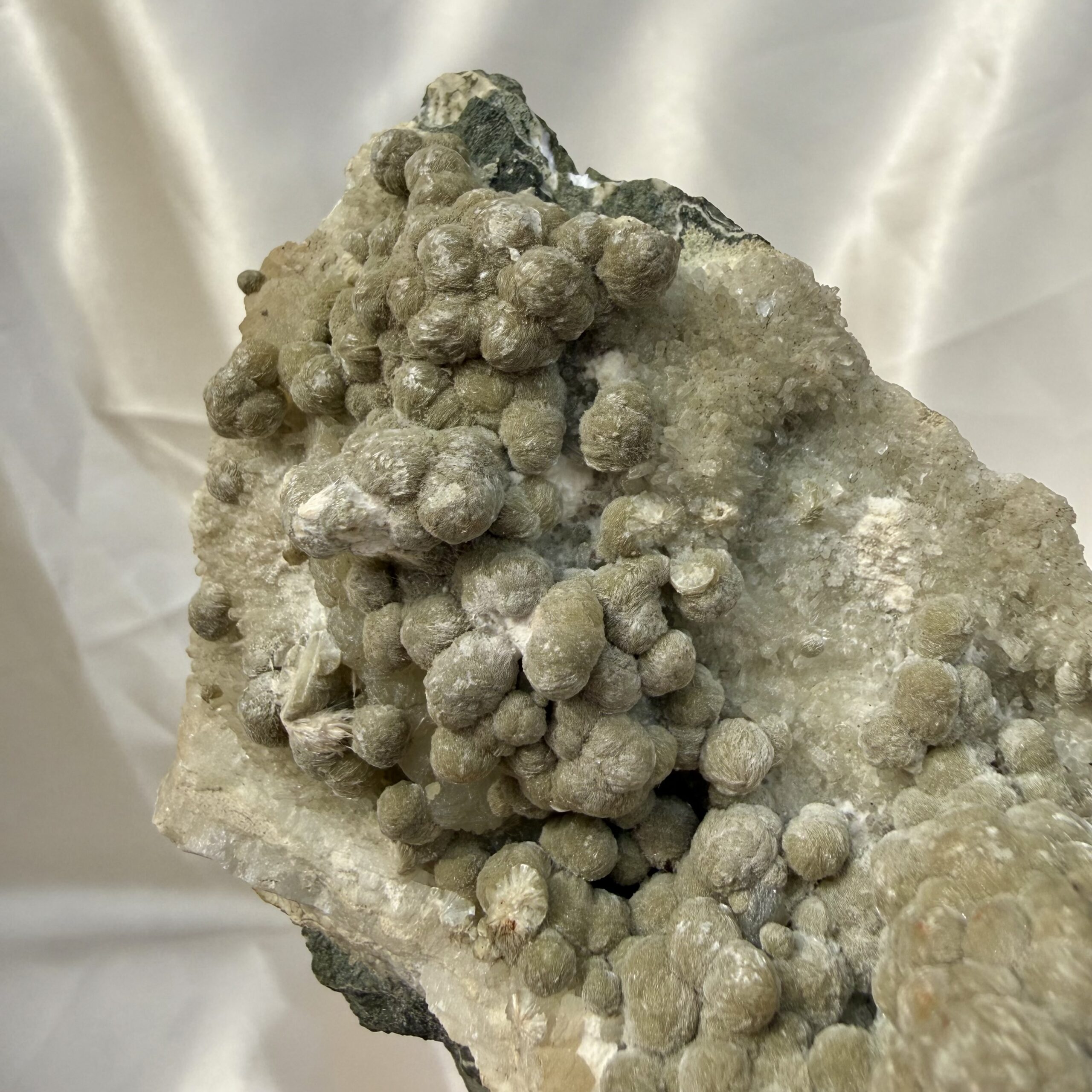 SPECIAL! Gyrolite, Apophyllite & Quartz Cluster - Image 5