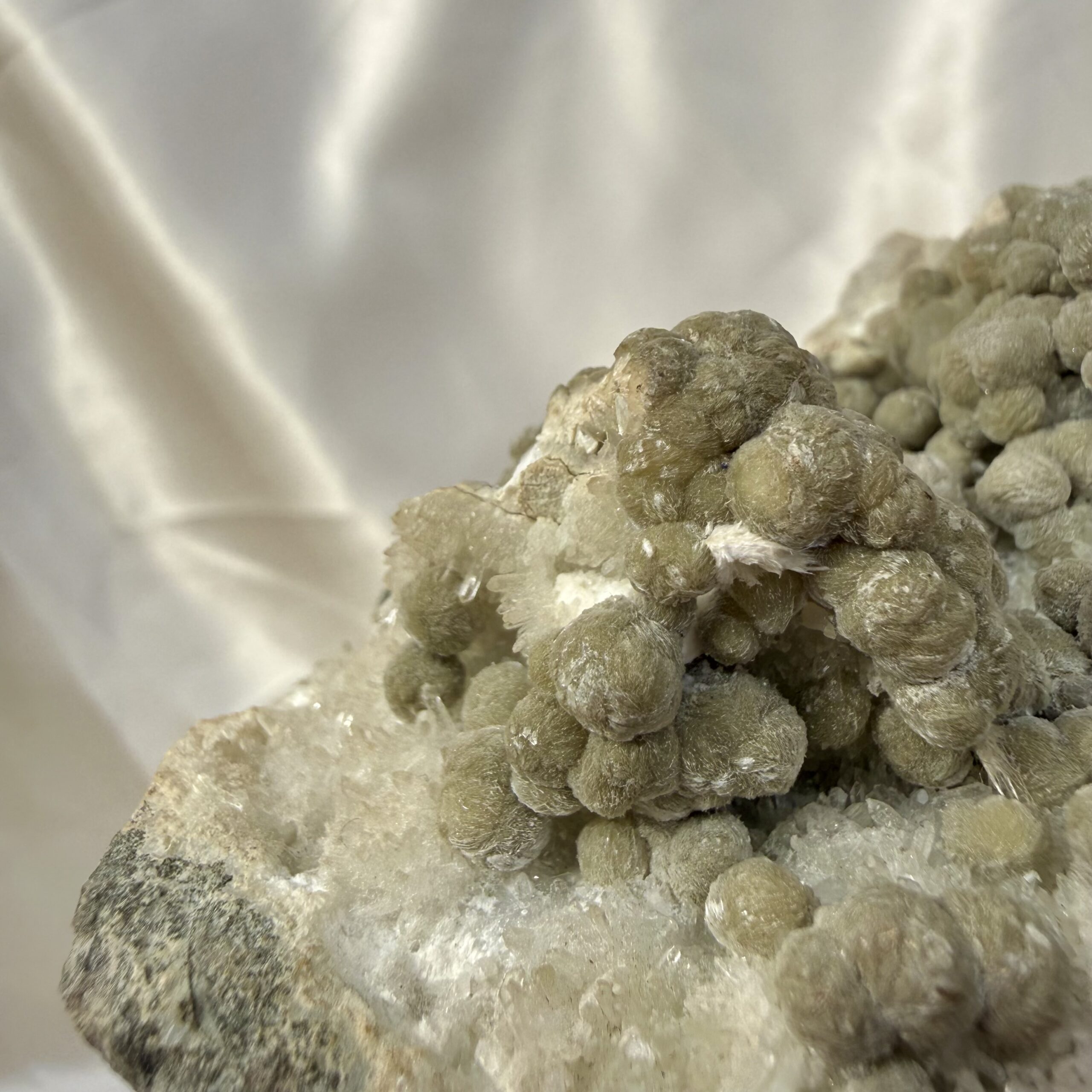 SPECIAL! Gyrolite, Apophyllite & Quartz Cluster - Image 6