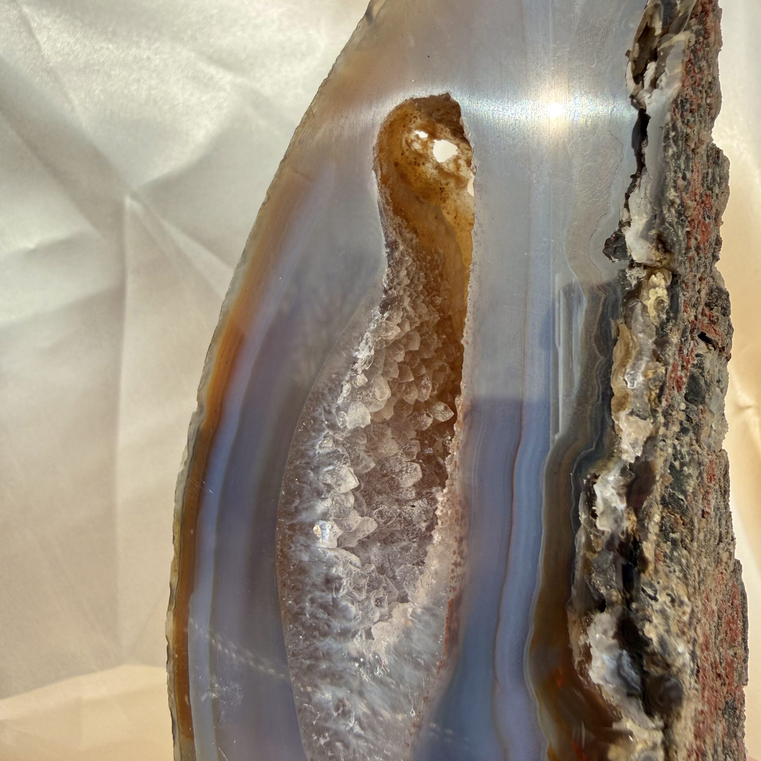 Druzy Agate on stand - Image 2