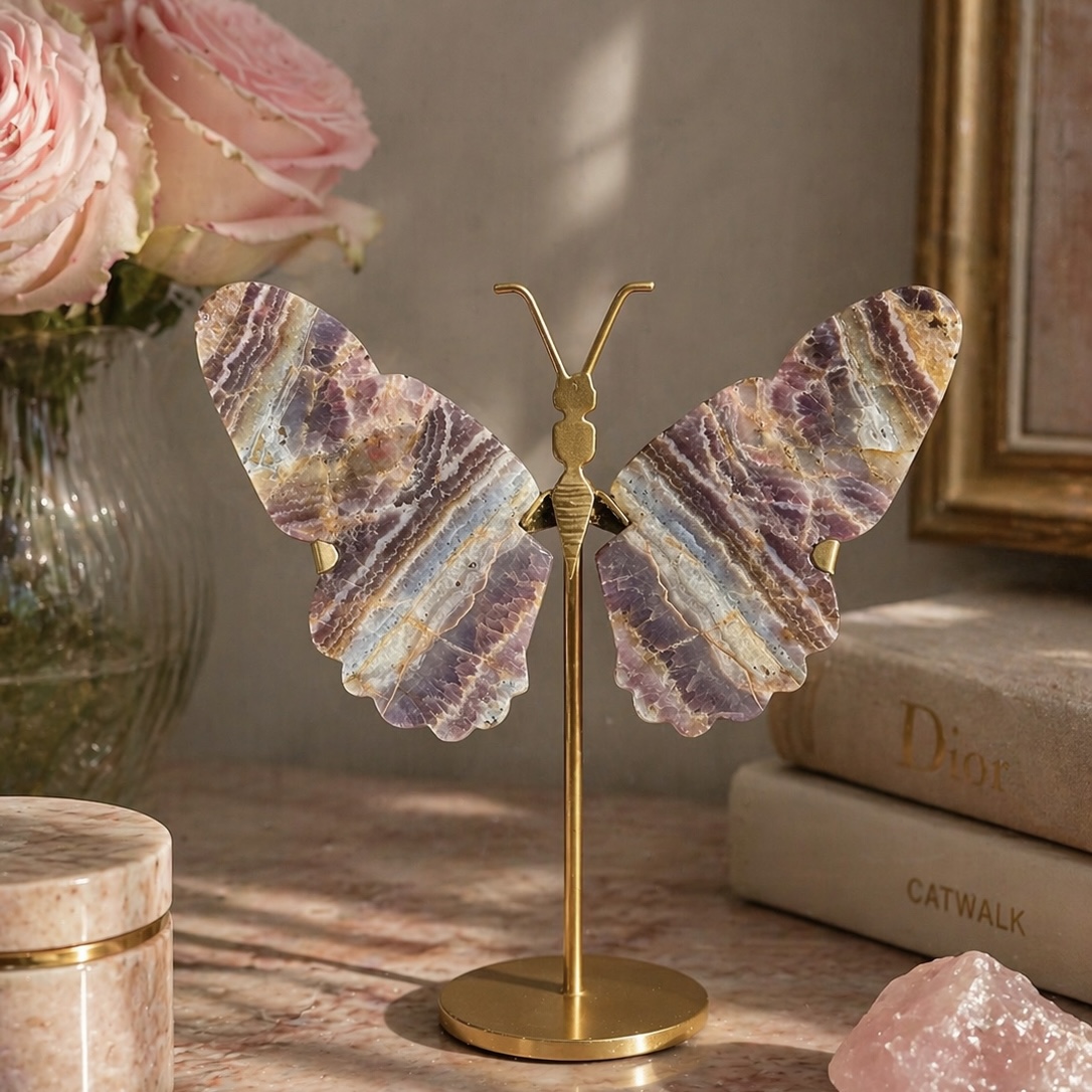 Auralite 23 Crystal Butterfly