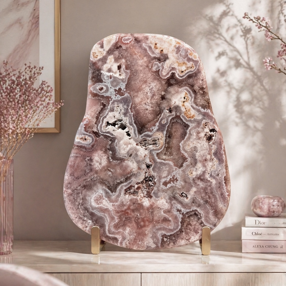 XL Museum Grade Pink Amethyst — Statement Piece