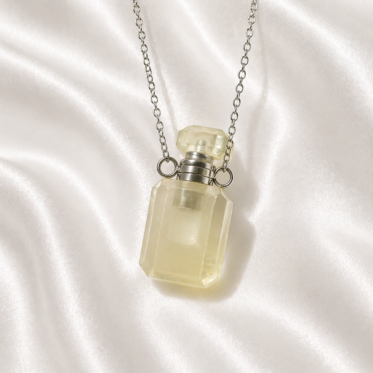 🕊️ Keepsake Crystal Necklace Citrine