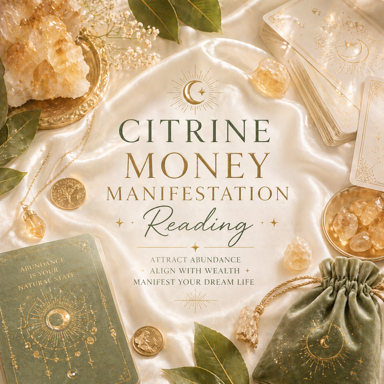 Citrine Money Manifestation Reading