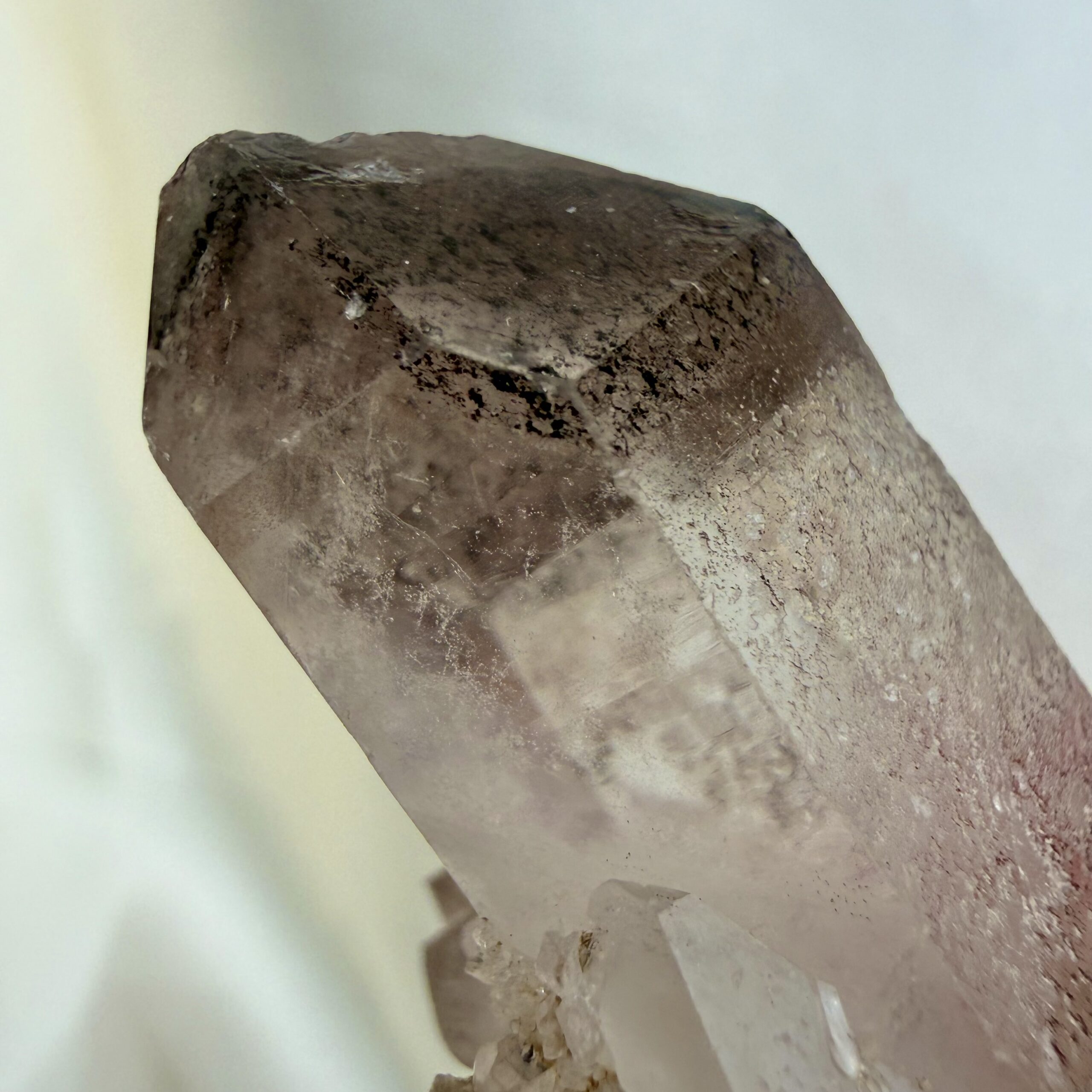 Collector’s Piece – Grey Lithium Crystal with Double Terminated Points - Image 4