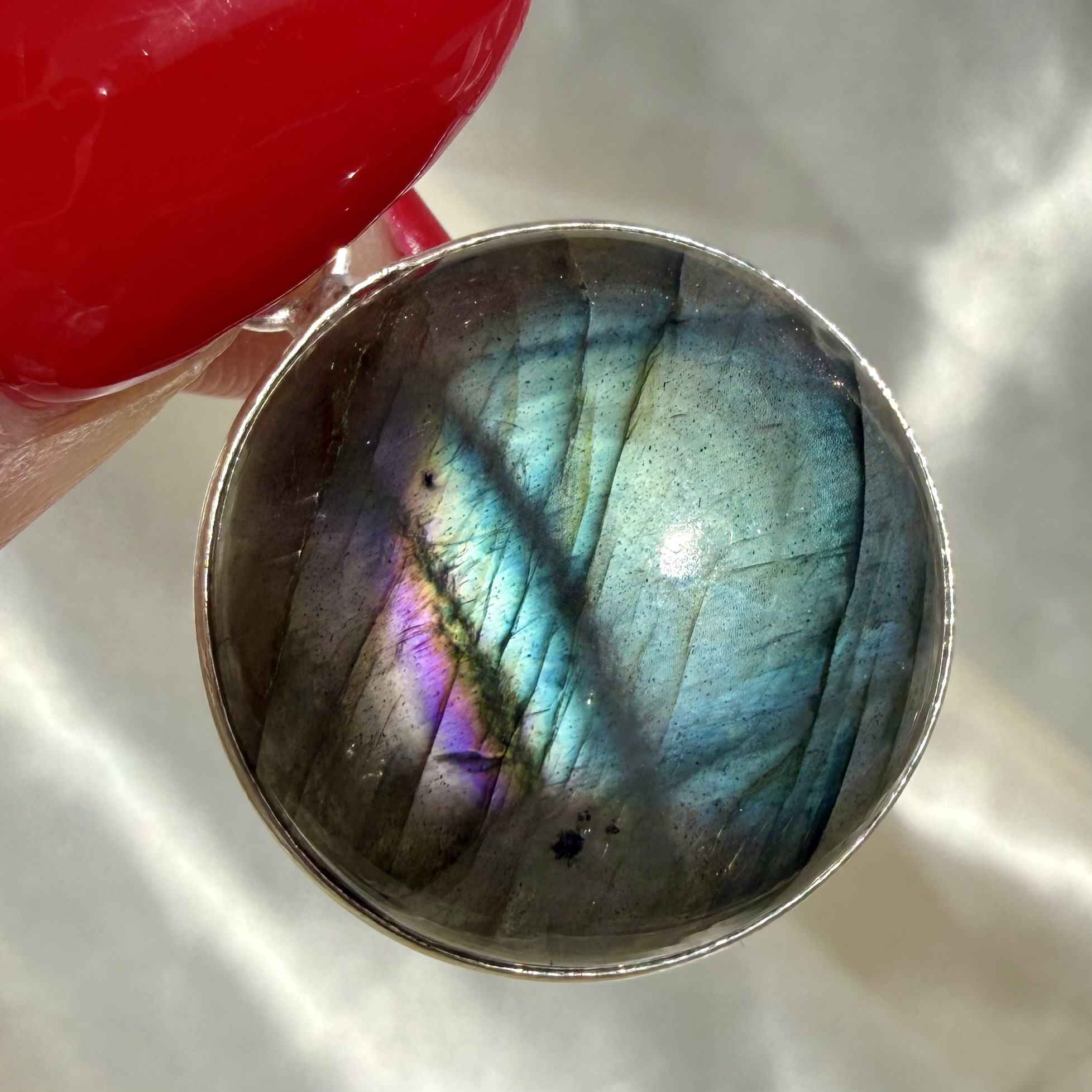 Labradorite Pendant Silver