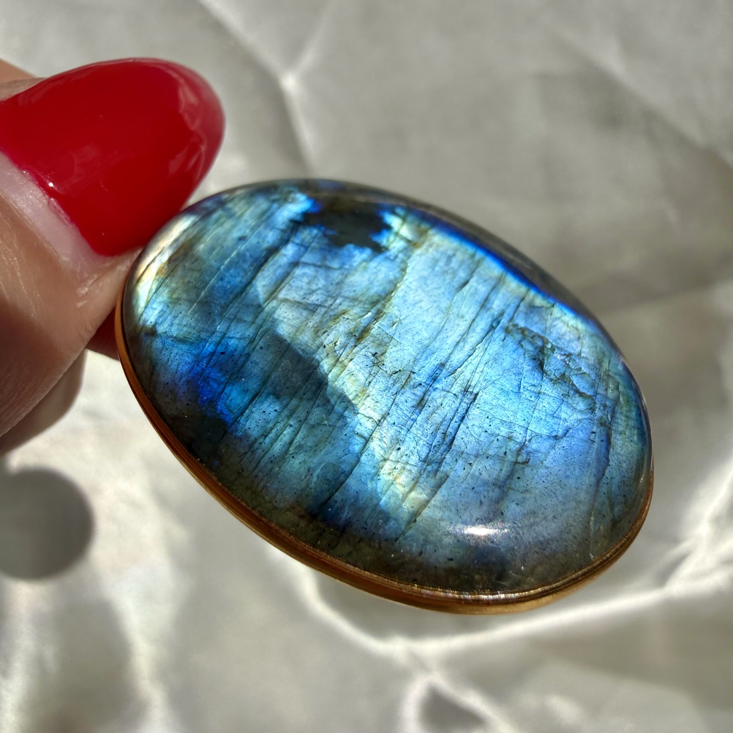 Labradorite Pendant Silver