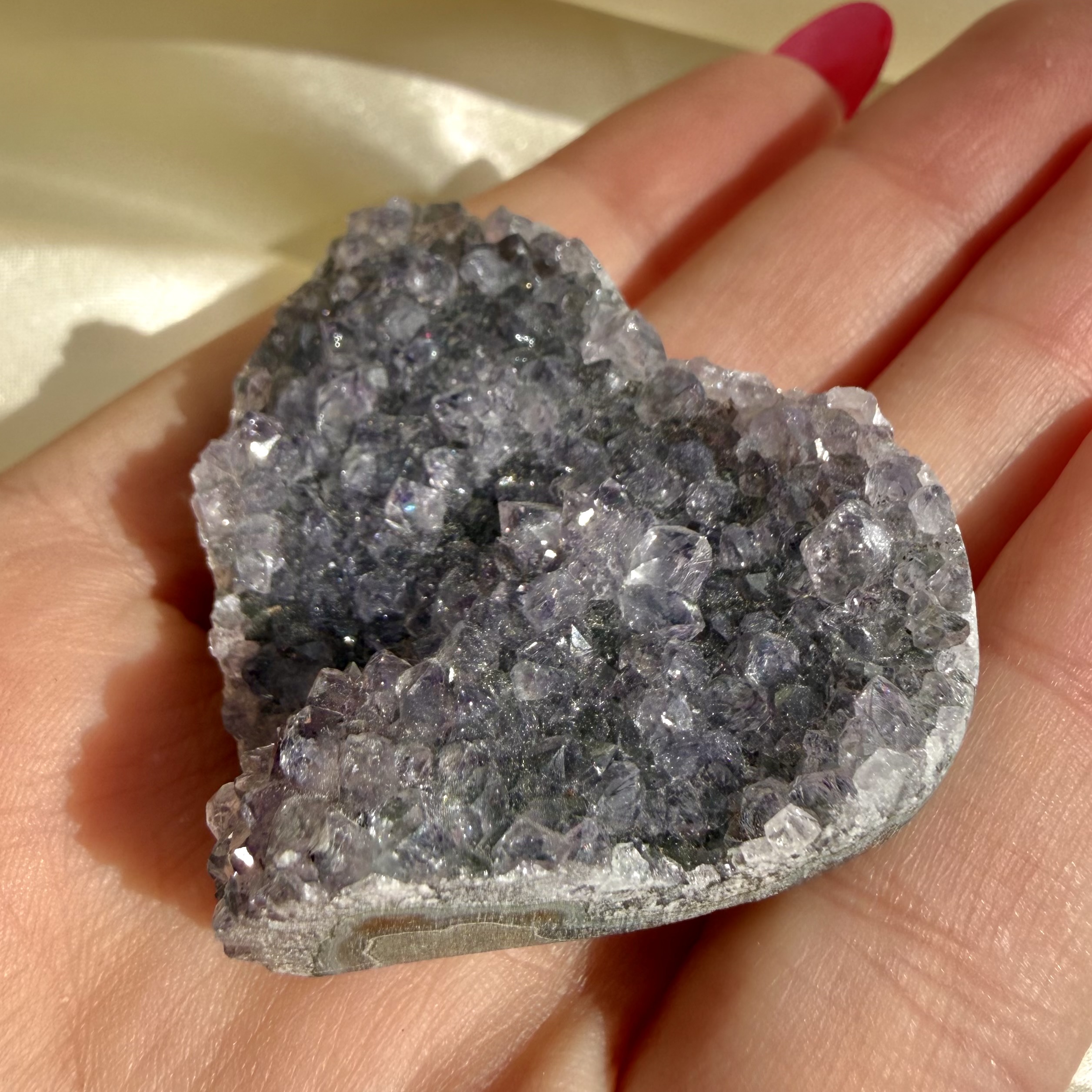 Amethyst Heart Cluster - Image 2