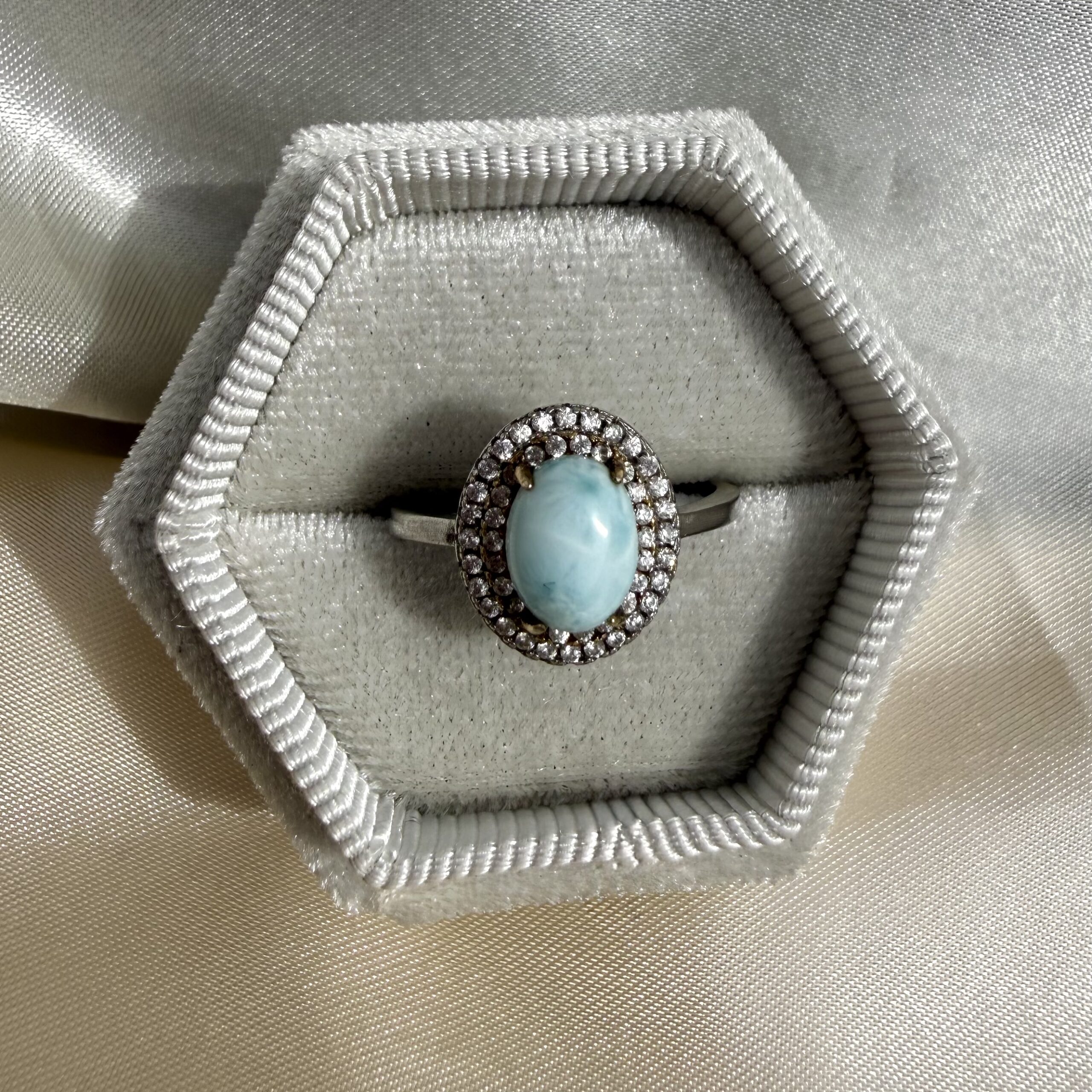 Princess Larimar Ring