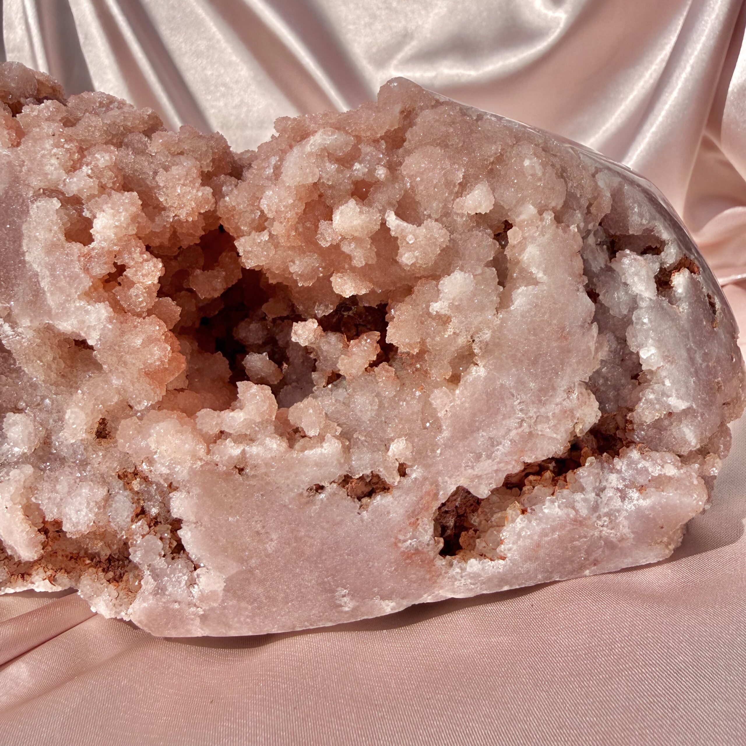 STATEMENT PIECE! Coral Pink Amethyst Freeformđź’— - Image 8