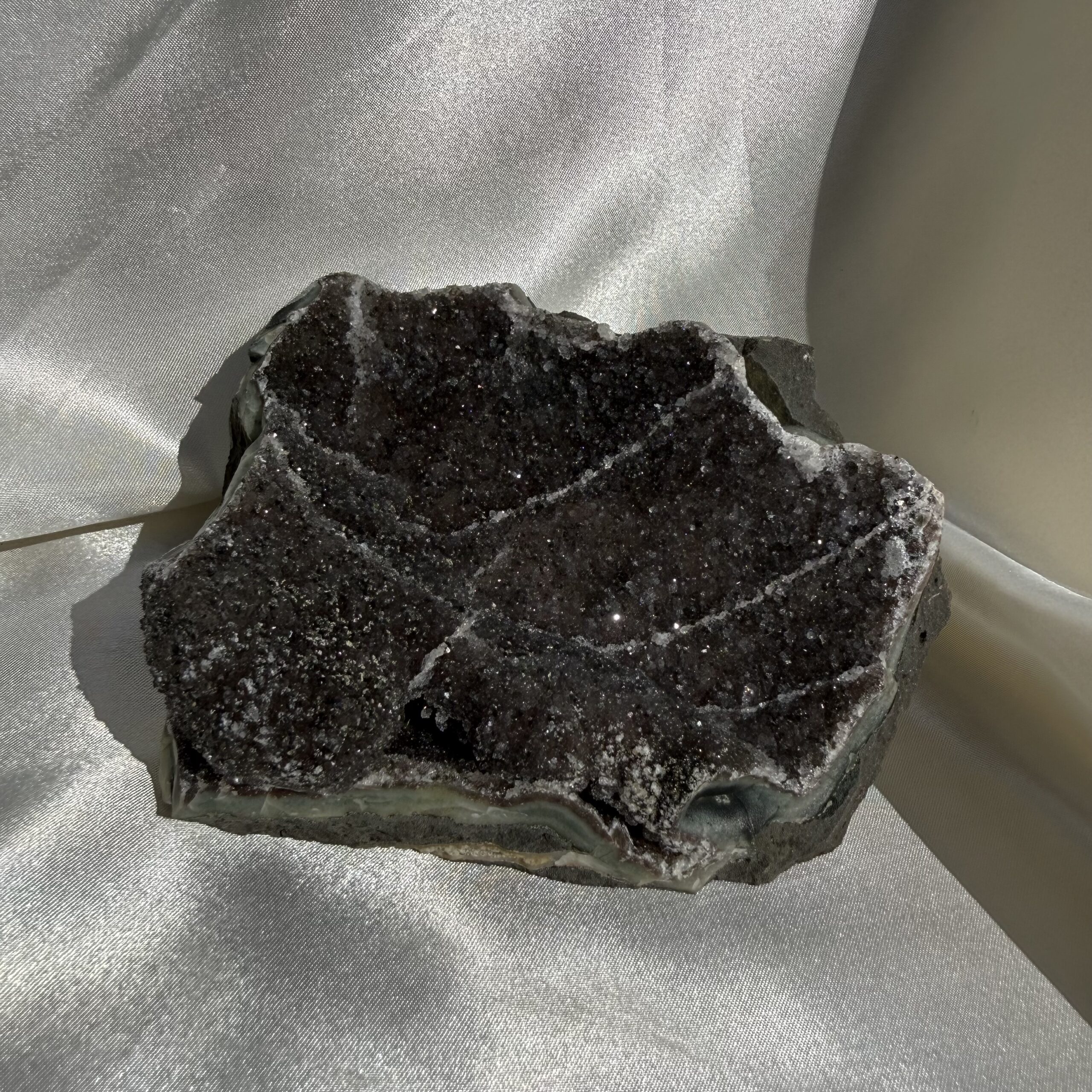 RARE! Burgundy Galaxy Amethyst with Special Formations ✨