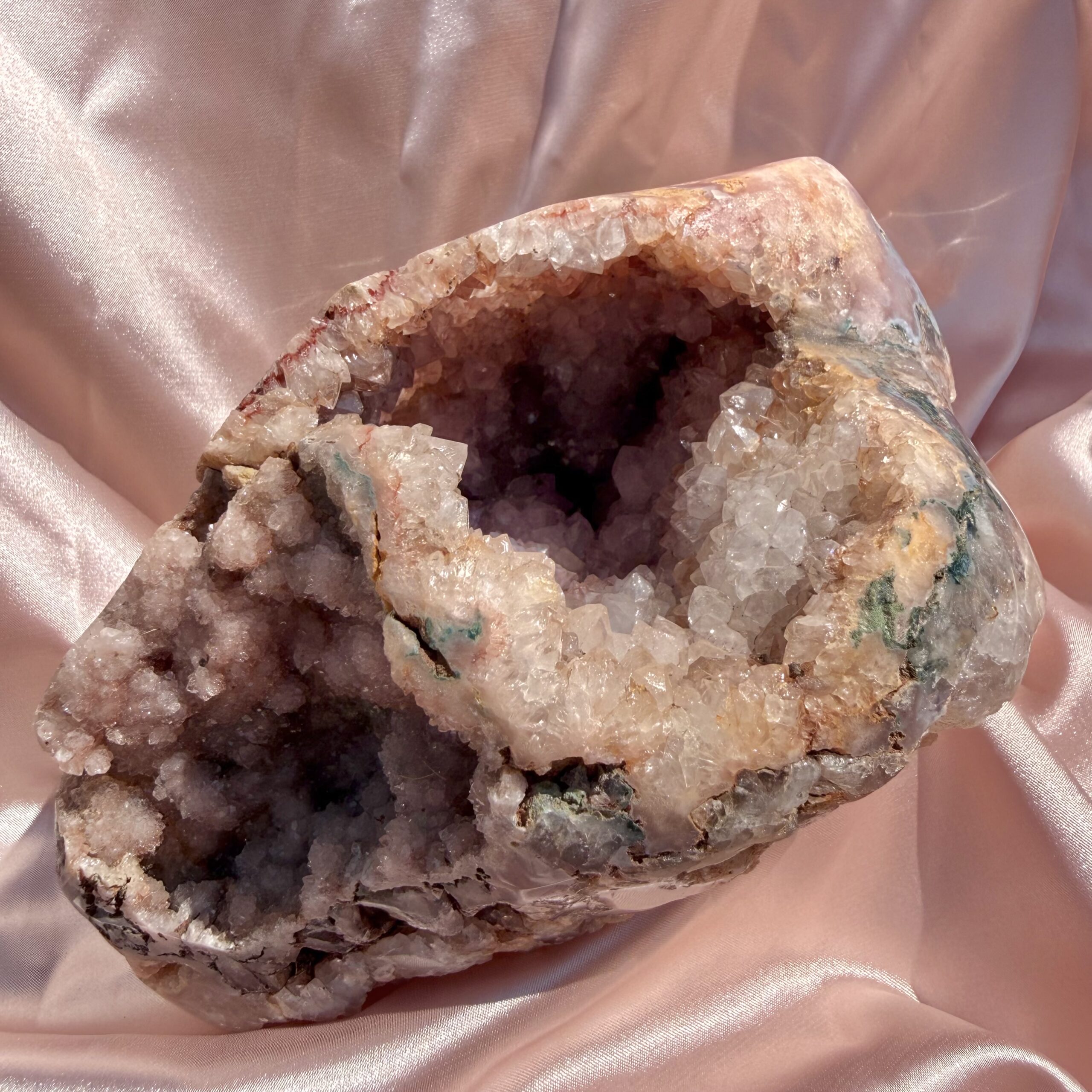 ✨ One of One Pink Amethyst Cave – Museum Piece ✨